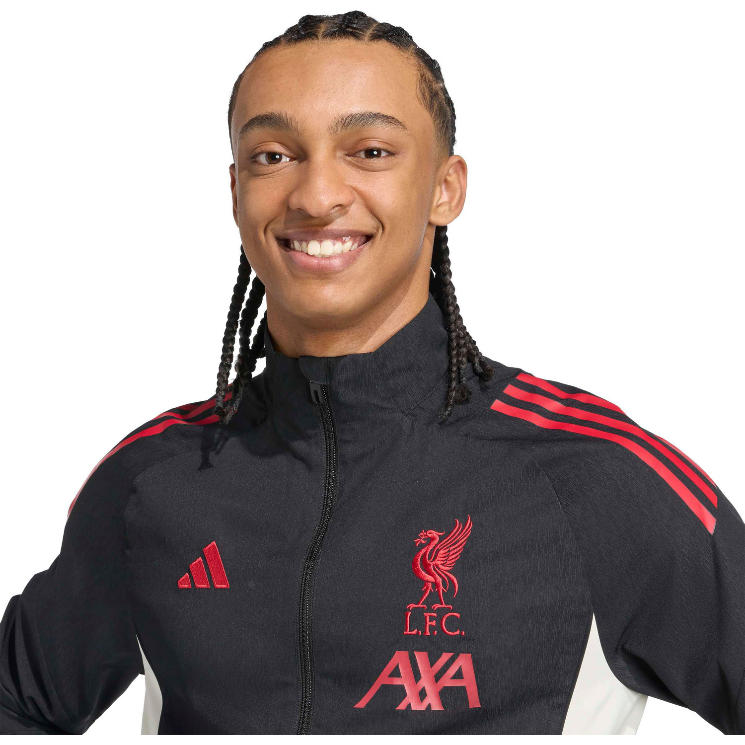 adidas Liverpool Pre-Match Jacket 2025/2026 - PassaSports.com