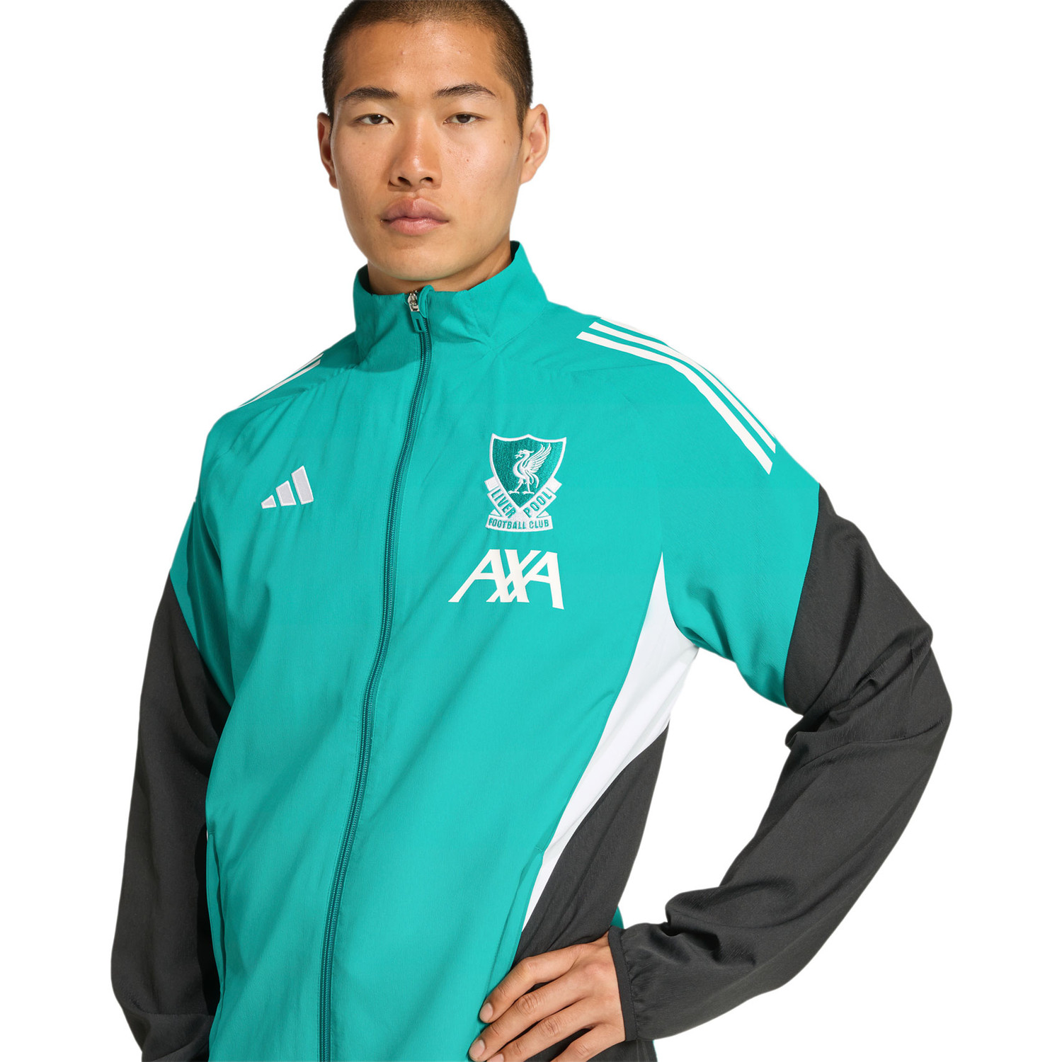 adidas Liverpool Pre-Match Jacket 2025/2026 - PassaSports.com
