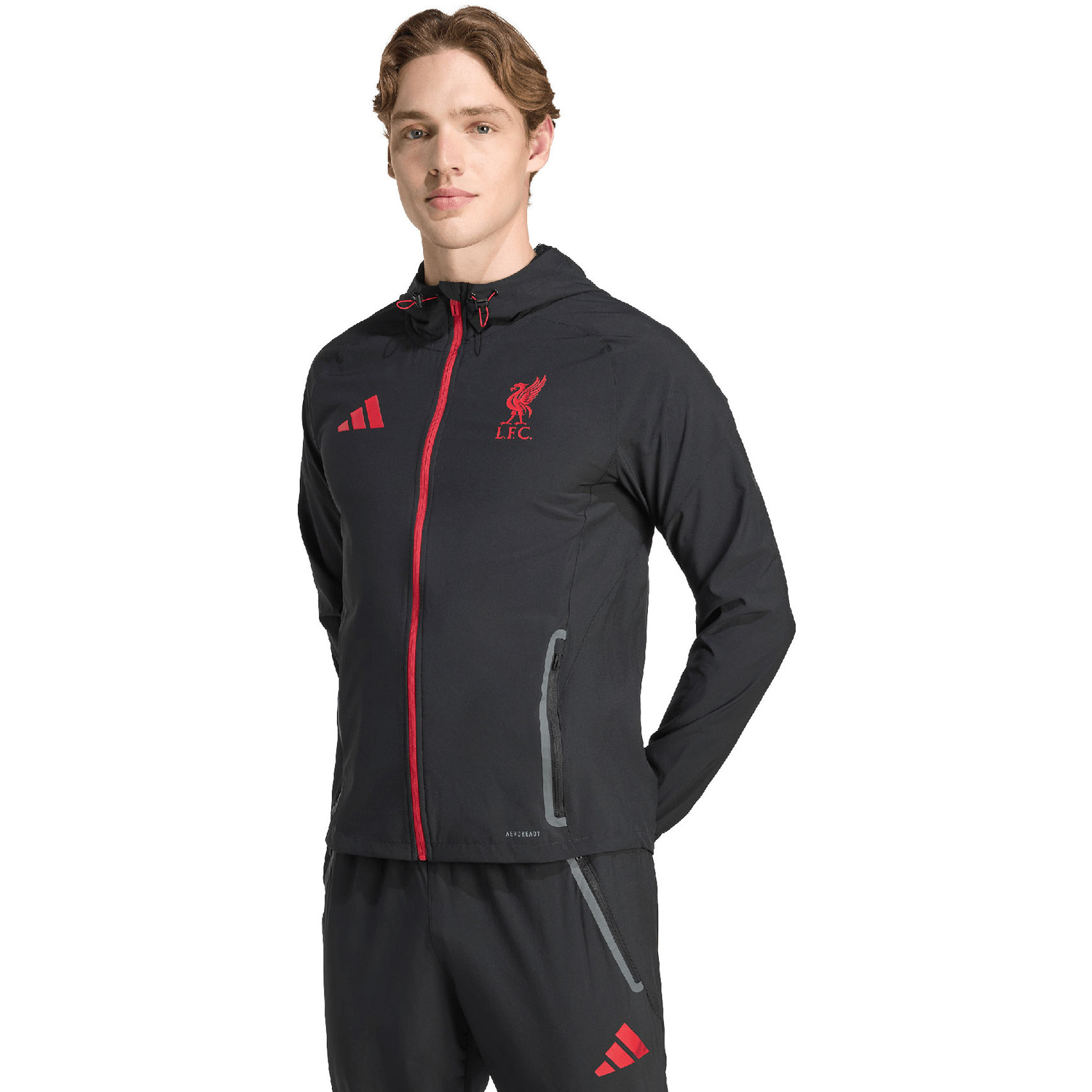 adidas Liverpool Tiro Vis Tech Jacket 2025/2026 - PassaSports.nl