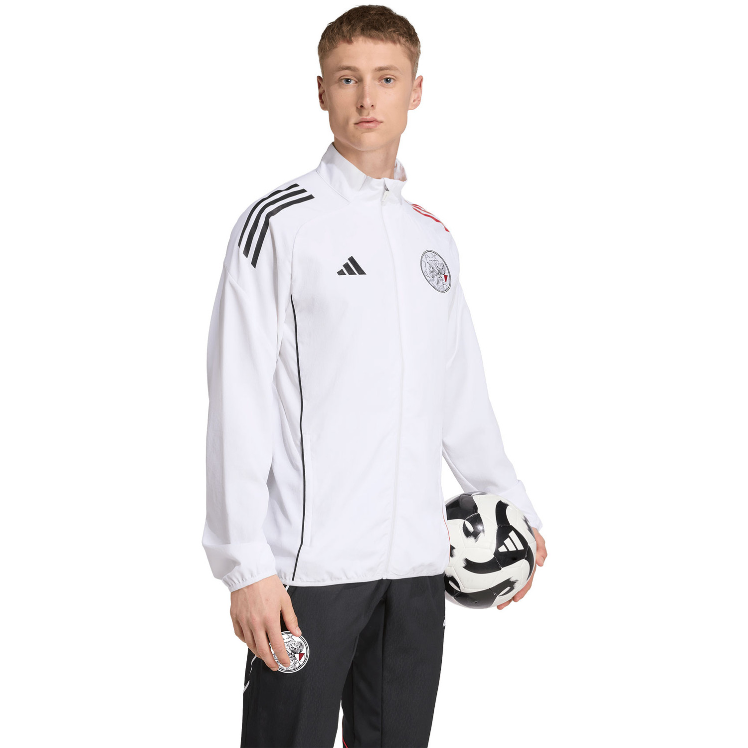 adidas Ajax Pre-Match Jacket 2025/2026 - PassaSports.com