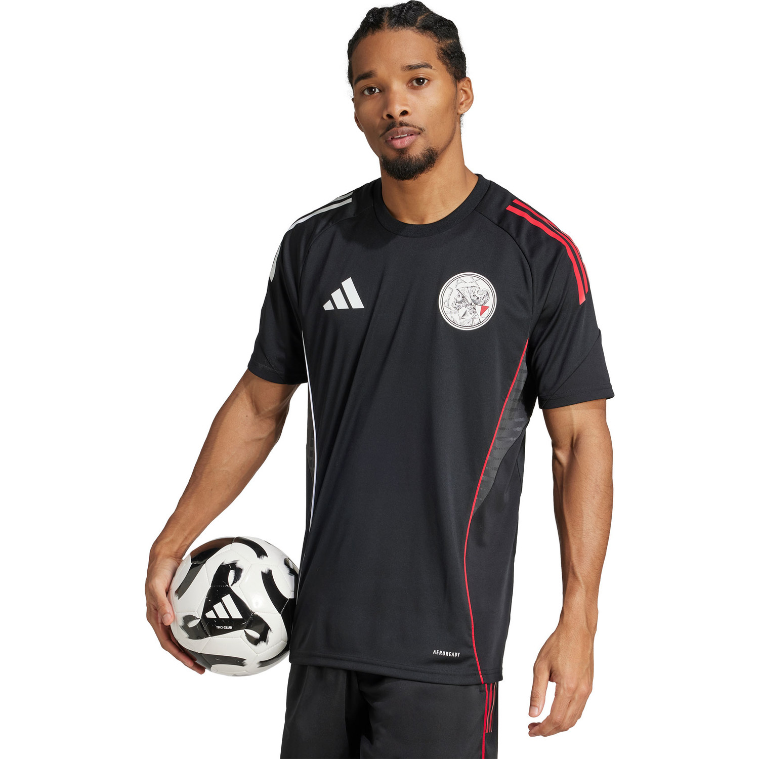 adidas Ajax Training Shirt 2025/2026 | Bij VoetbalDirect.nl