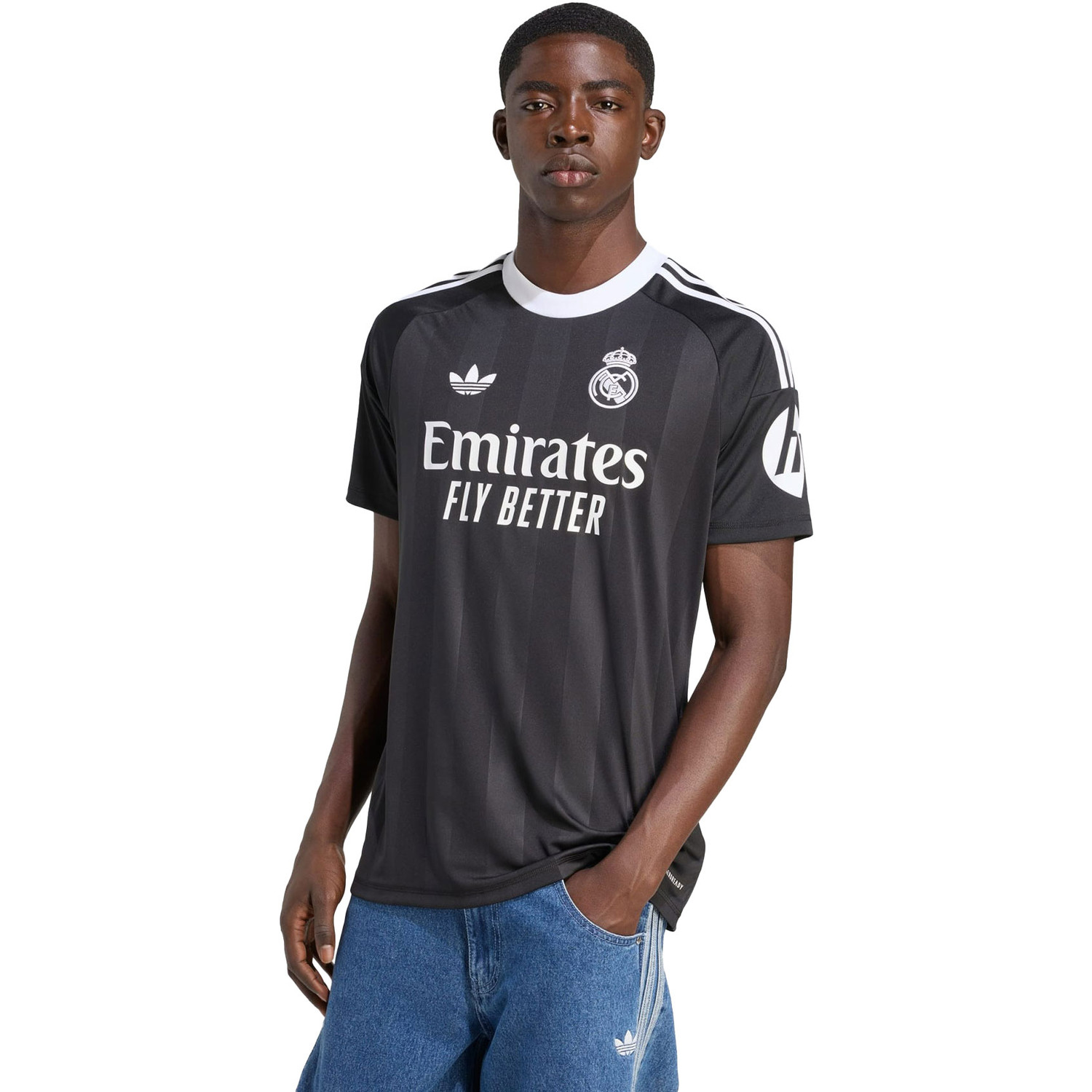 【Real Madrid】 メンズサードシャツ24/25 チャコール・未開封 adidas Real Madrid 24/25 Third Jersey Charcoal/Charcoal Men's