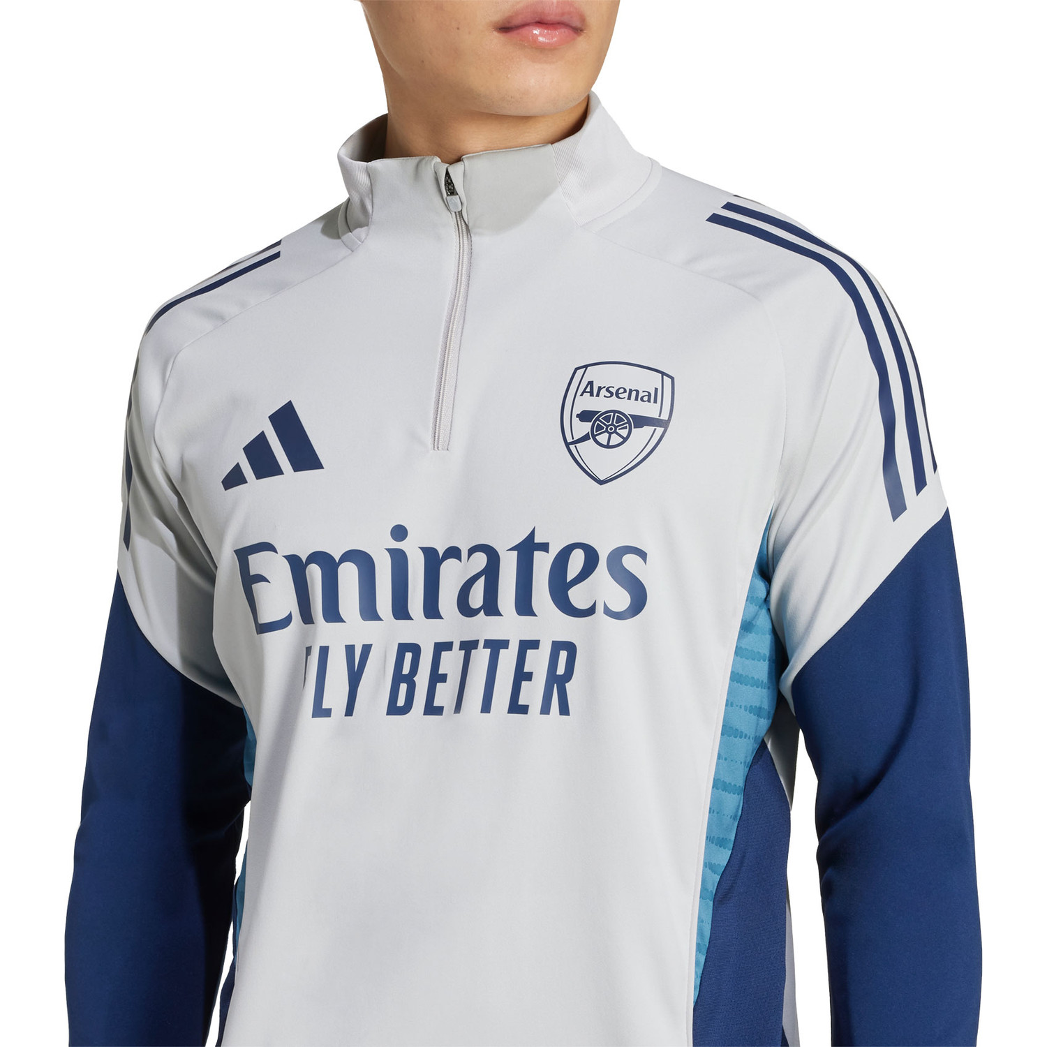 ウェア 00s ARSENAL training top sweat shirts Grey adidas Arsenal FC Training Top - JD Sports Global