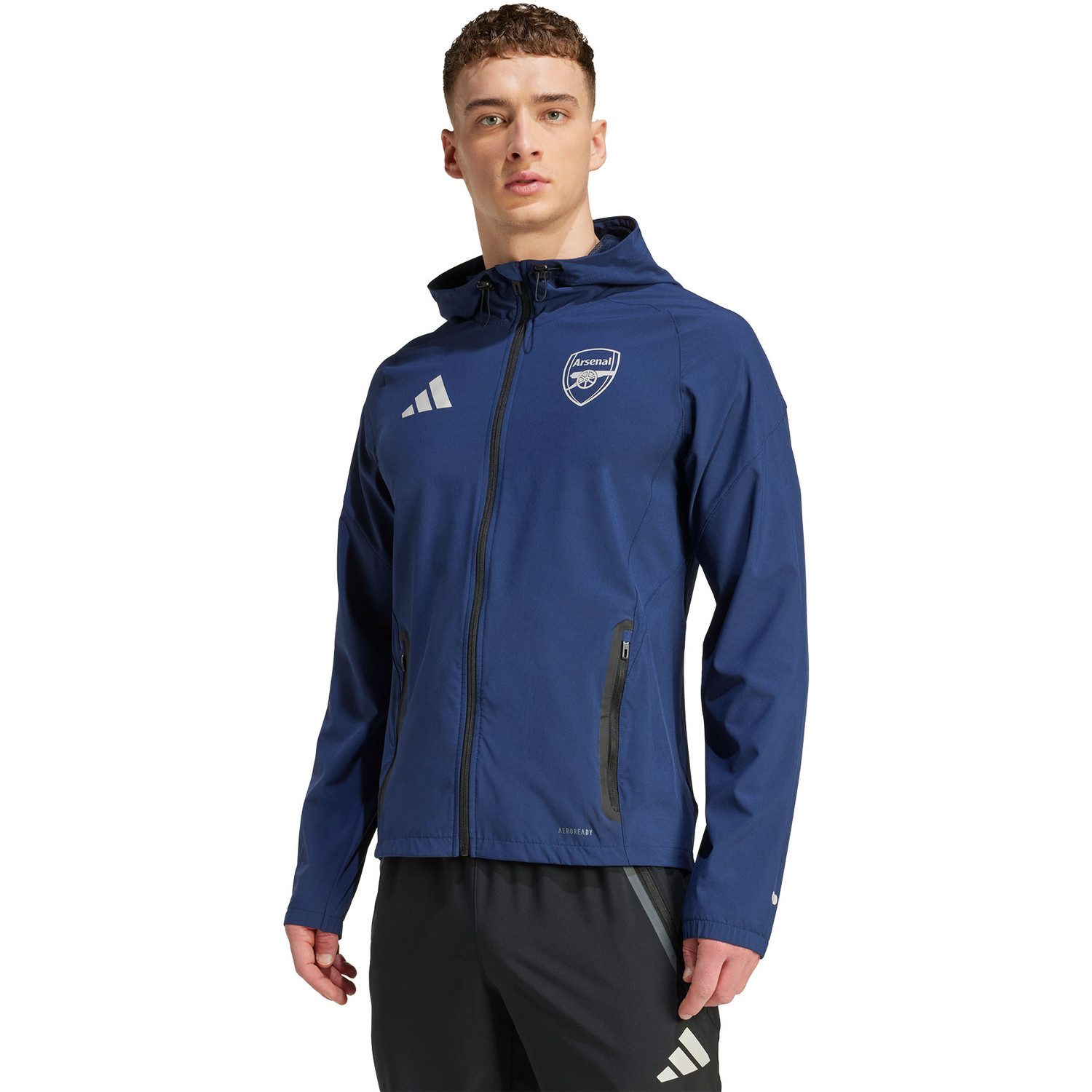 adidas Arsenal Tiro Vis Tech Jacket 2025/2026 | Bij VoetbalDirect.nl