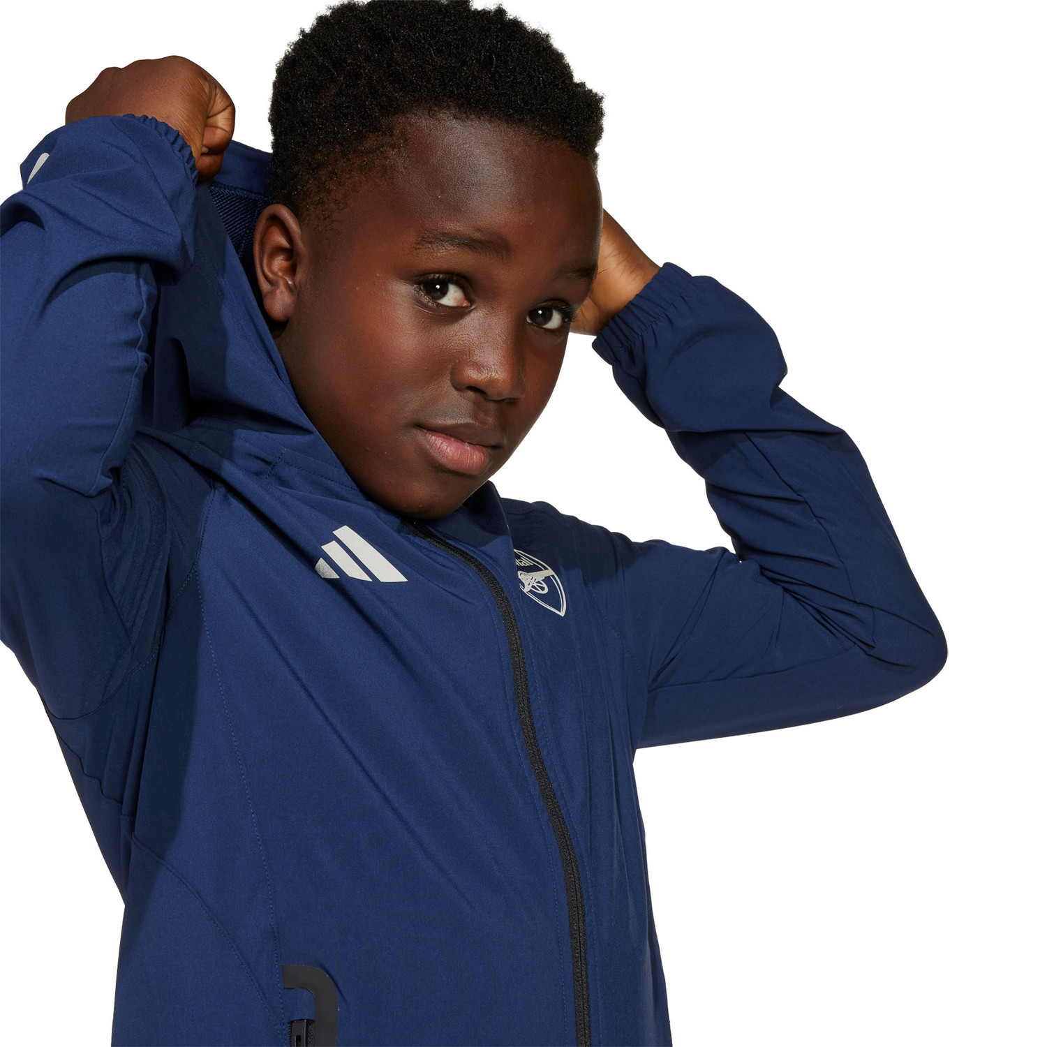 【ゆあ】digne完売品★sporty blouson navy Starboard Men's Waterproof Blouson Jacket- Navy