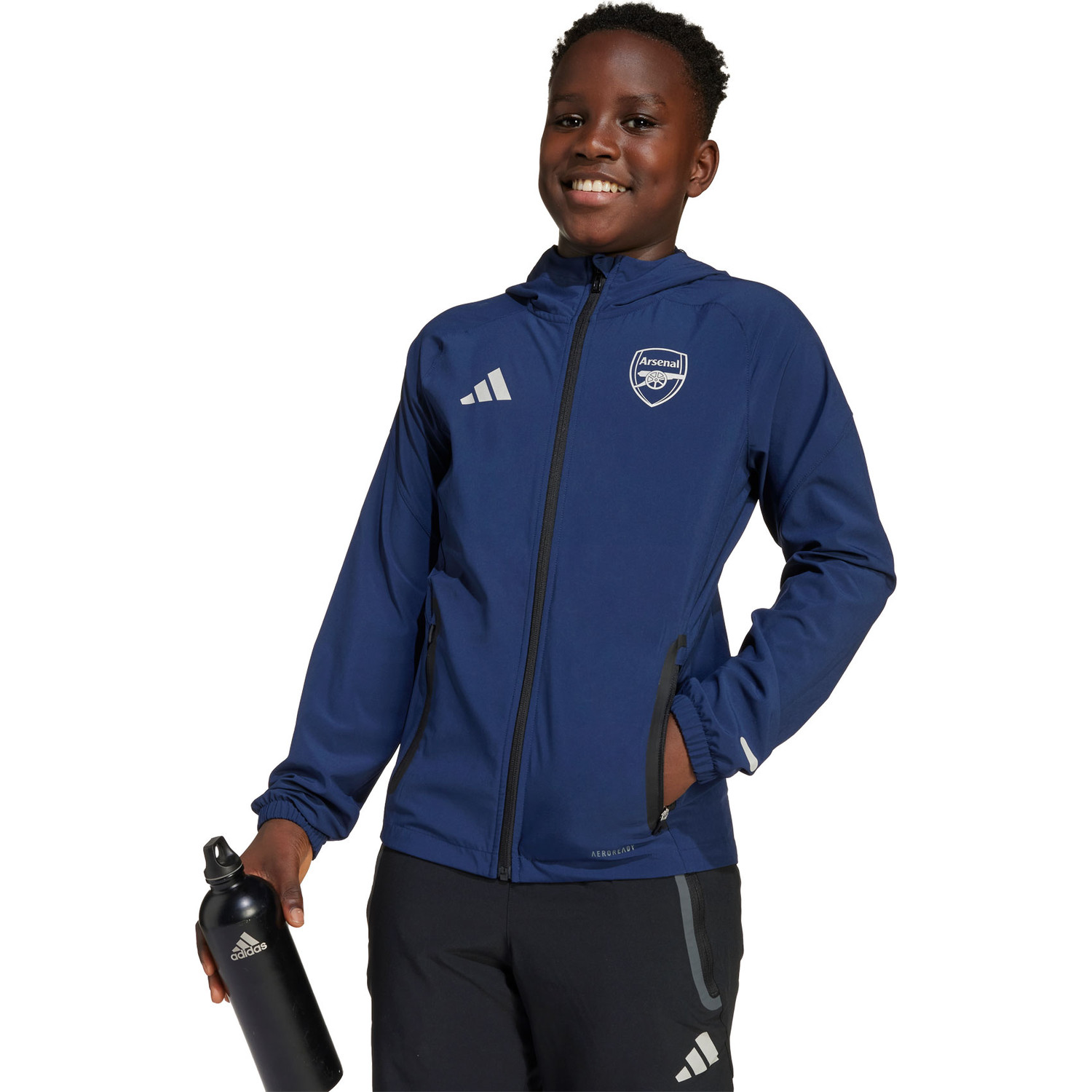 adidas Arsenal Tiro Vis Tech Jacket Kids 2025/2026 - PassaSports.com