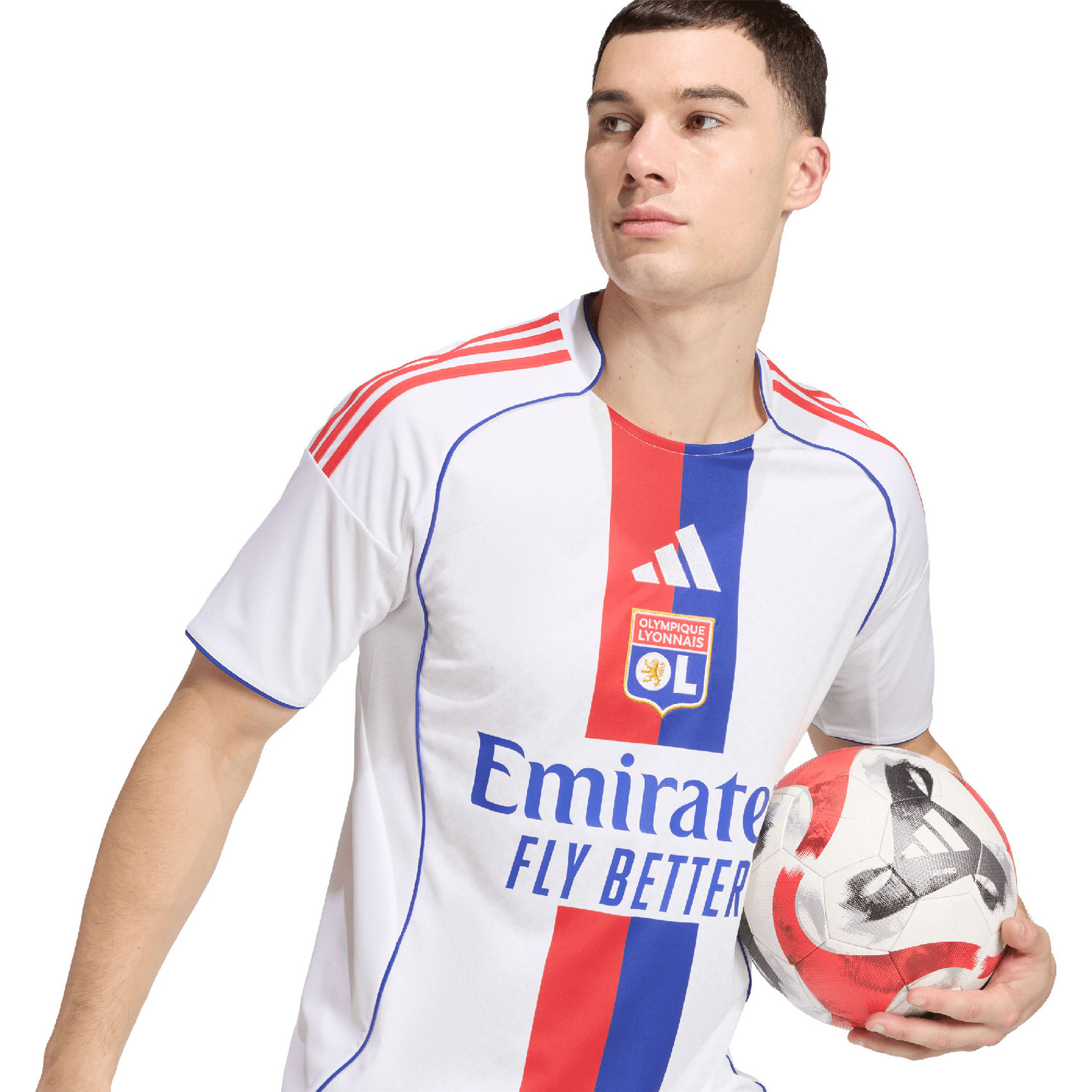 adidas Olympique Lyon Home Shirt 2025/2026 - PassaSports.com