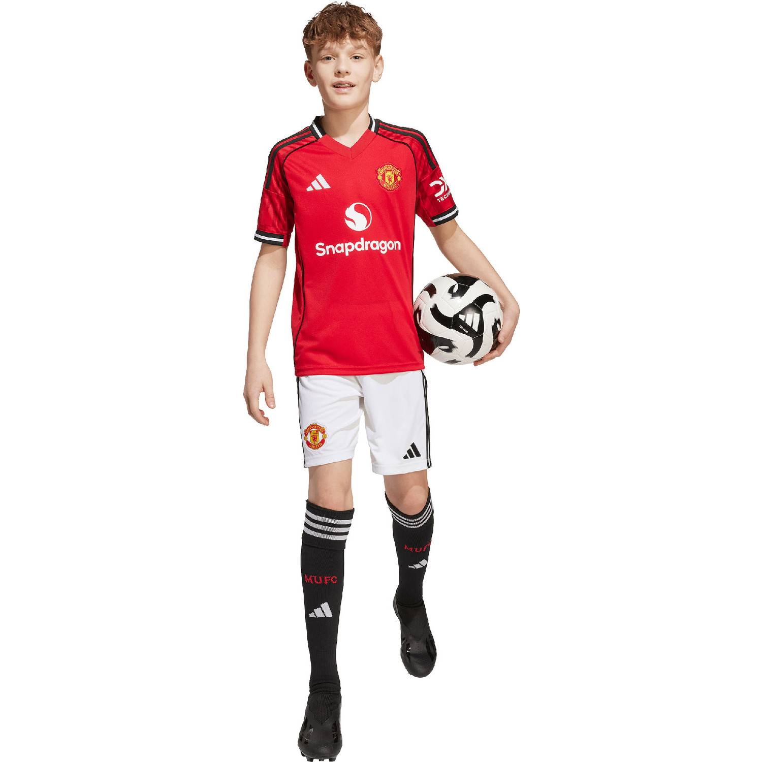 adidas Manchester United Home Shorts Kids - PassaSports.com