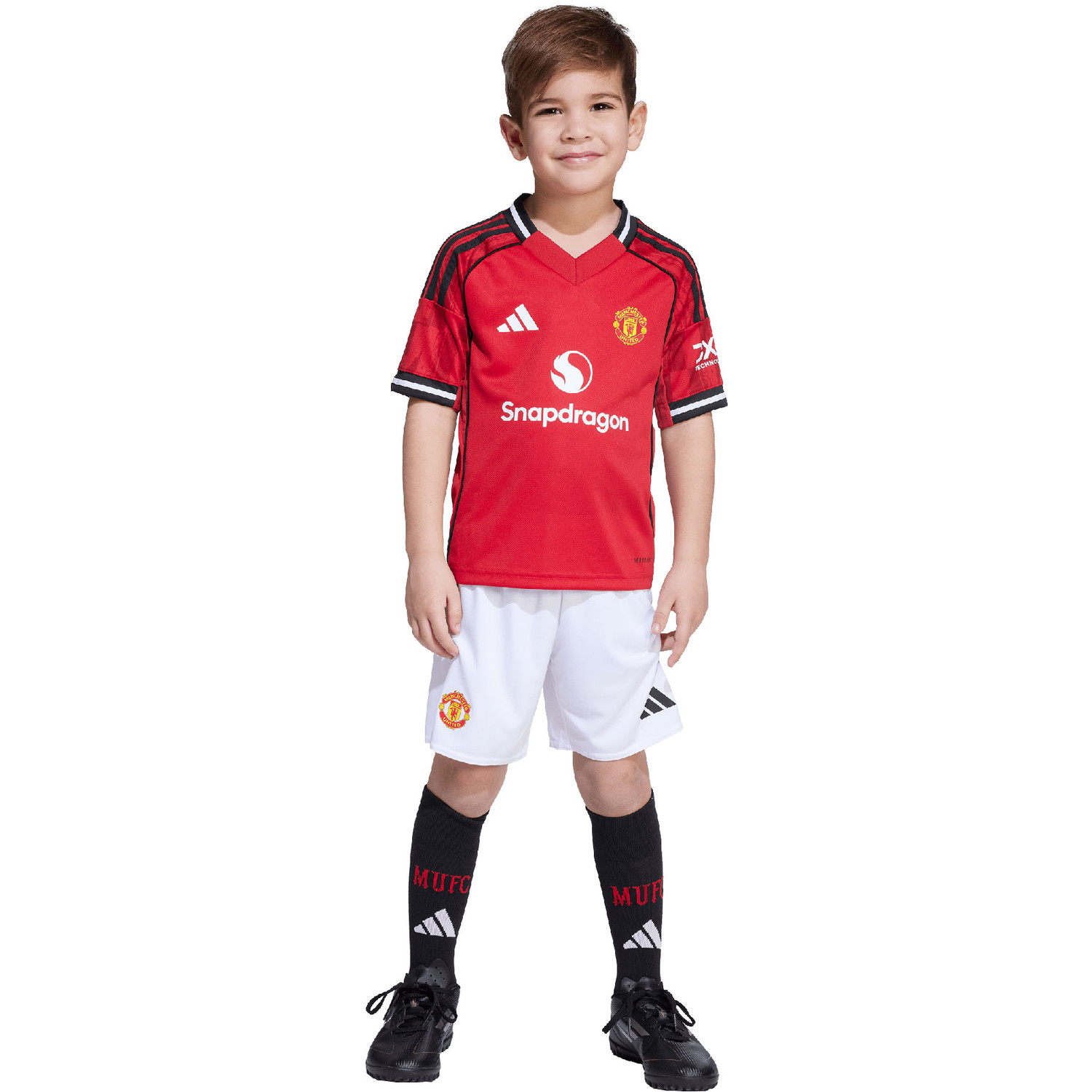 adidas Manchester United Home Kit Little Kids - PassaSports.com