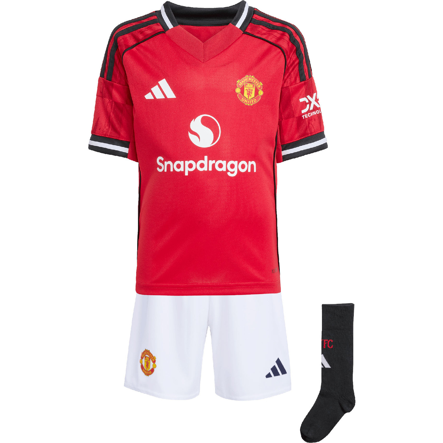 adidas Manchester United Home Kit Little Kids - PassaSports.com