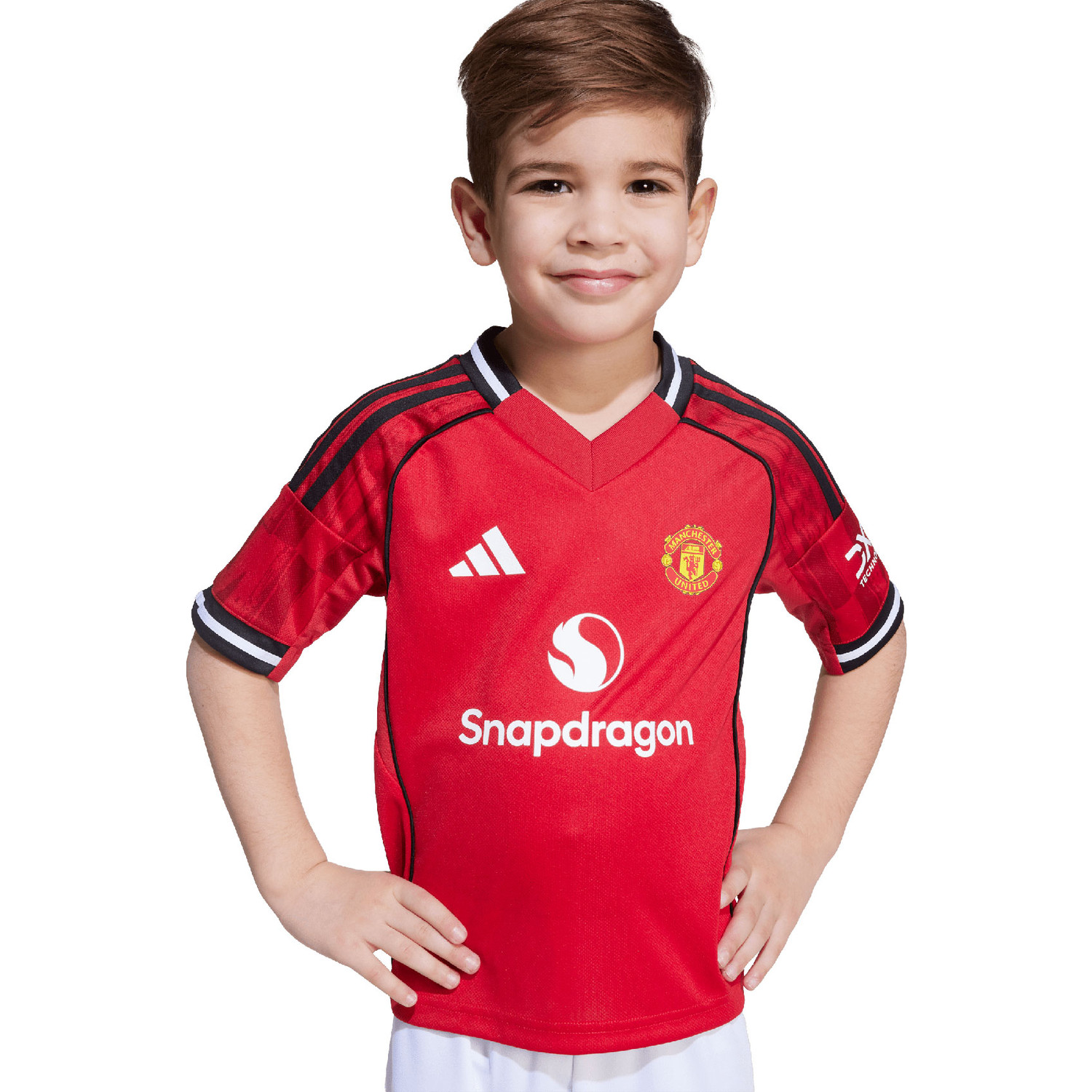 adidas Manchester United Home Kit Little Kids - PassaSports.com