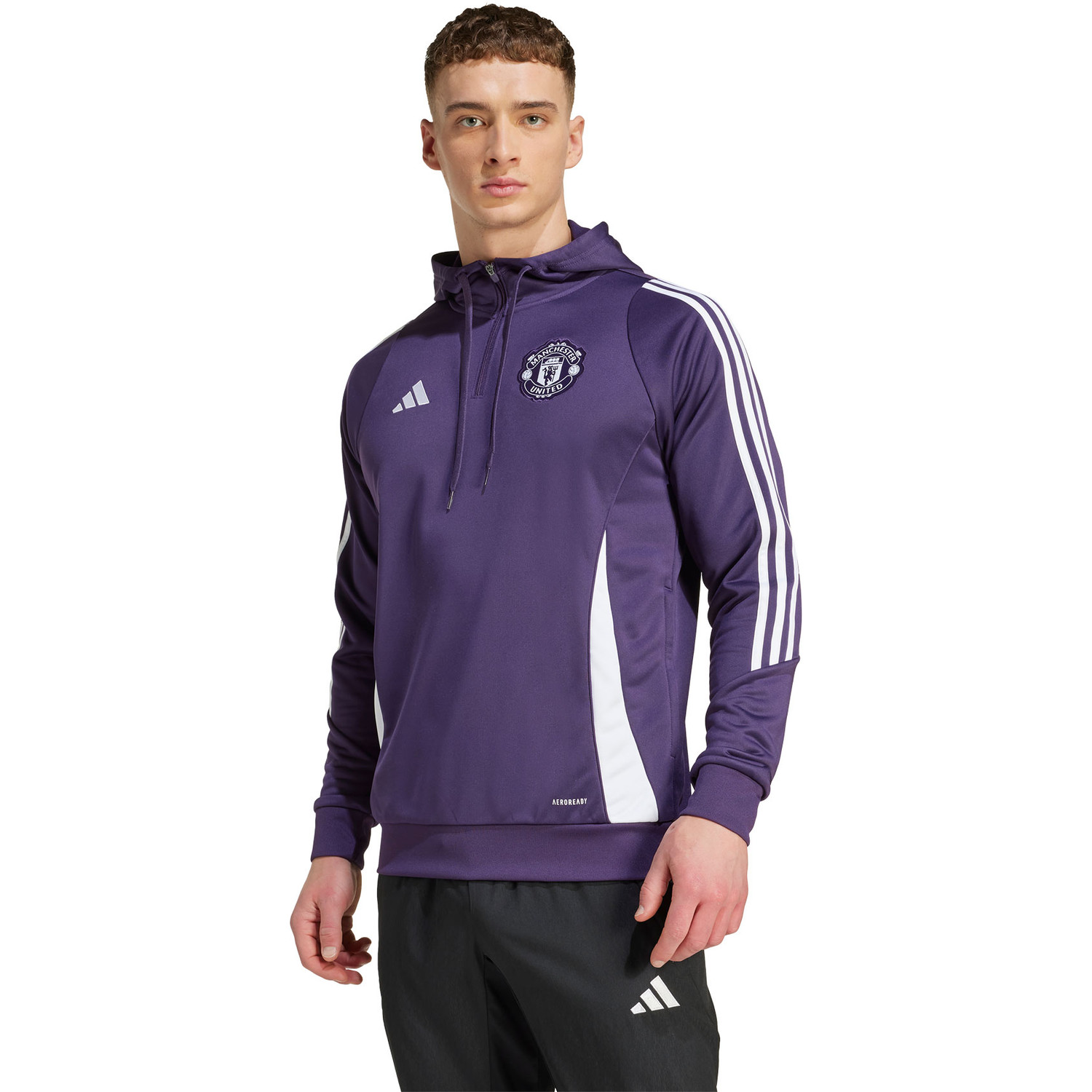 adidas Manchester United TK Hoody 2025/2026 - PassaSports.com