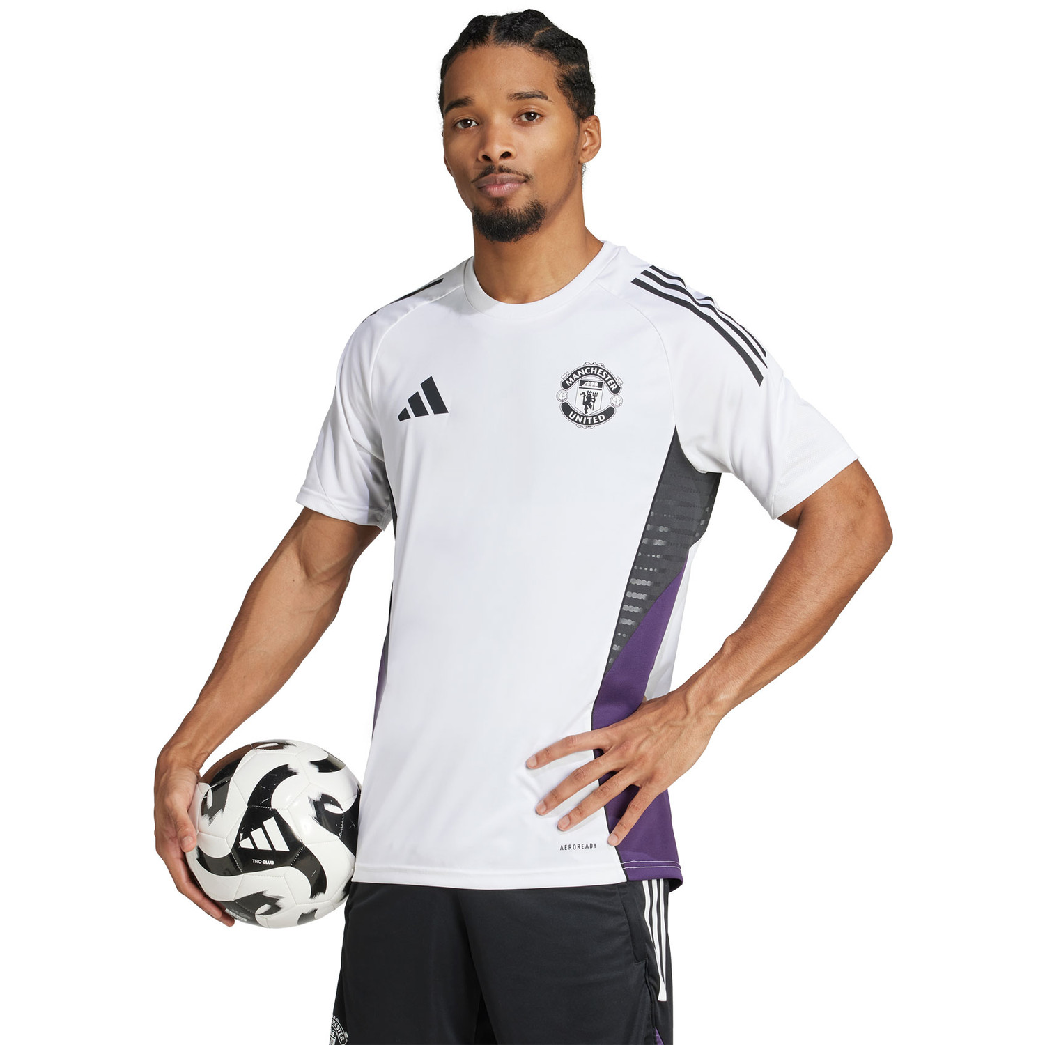 adidas Manchester United Training Shirt 2025/2026 - PassaSports.com