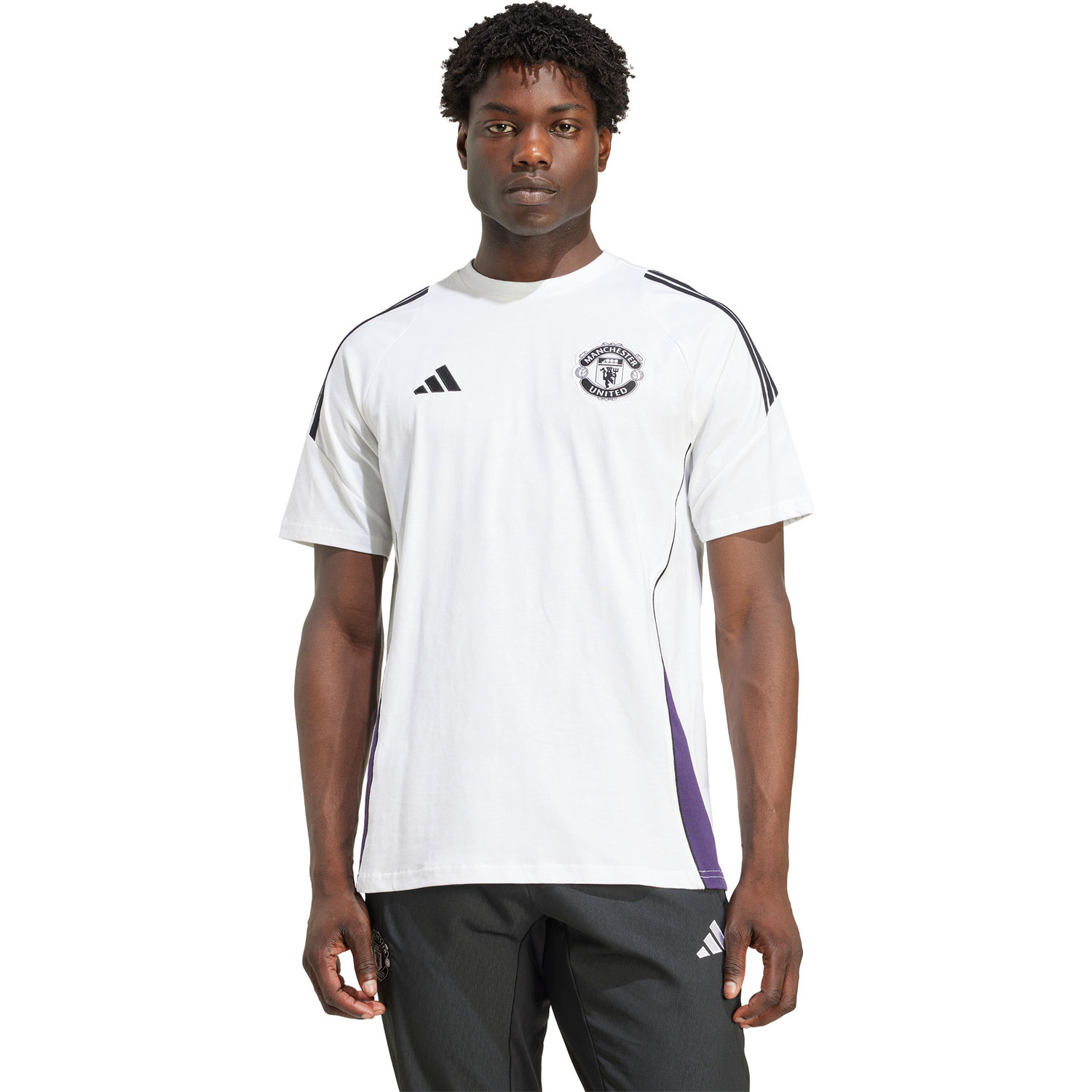 adidas Manchester United Tee 2025/2026 - PassaSports.com