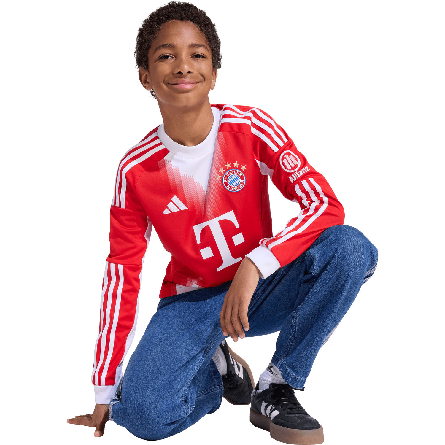 adidas Bayern Munich Home Shirt Kids - PassaSports.com