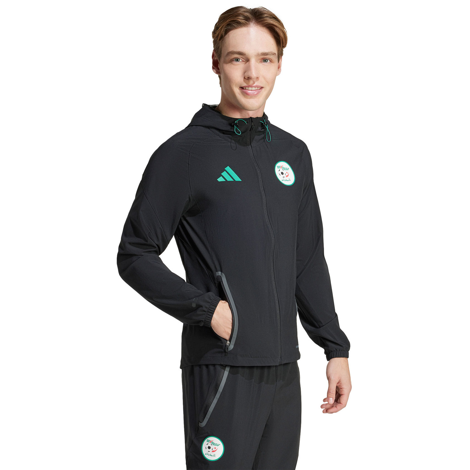 adidas Algeria Tiro Vis Tech Jacket 2025/2026 - PassaSports.com