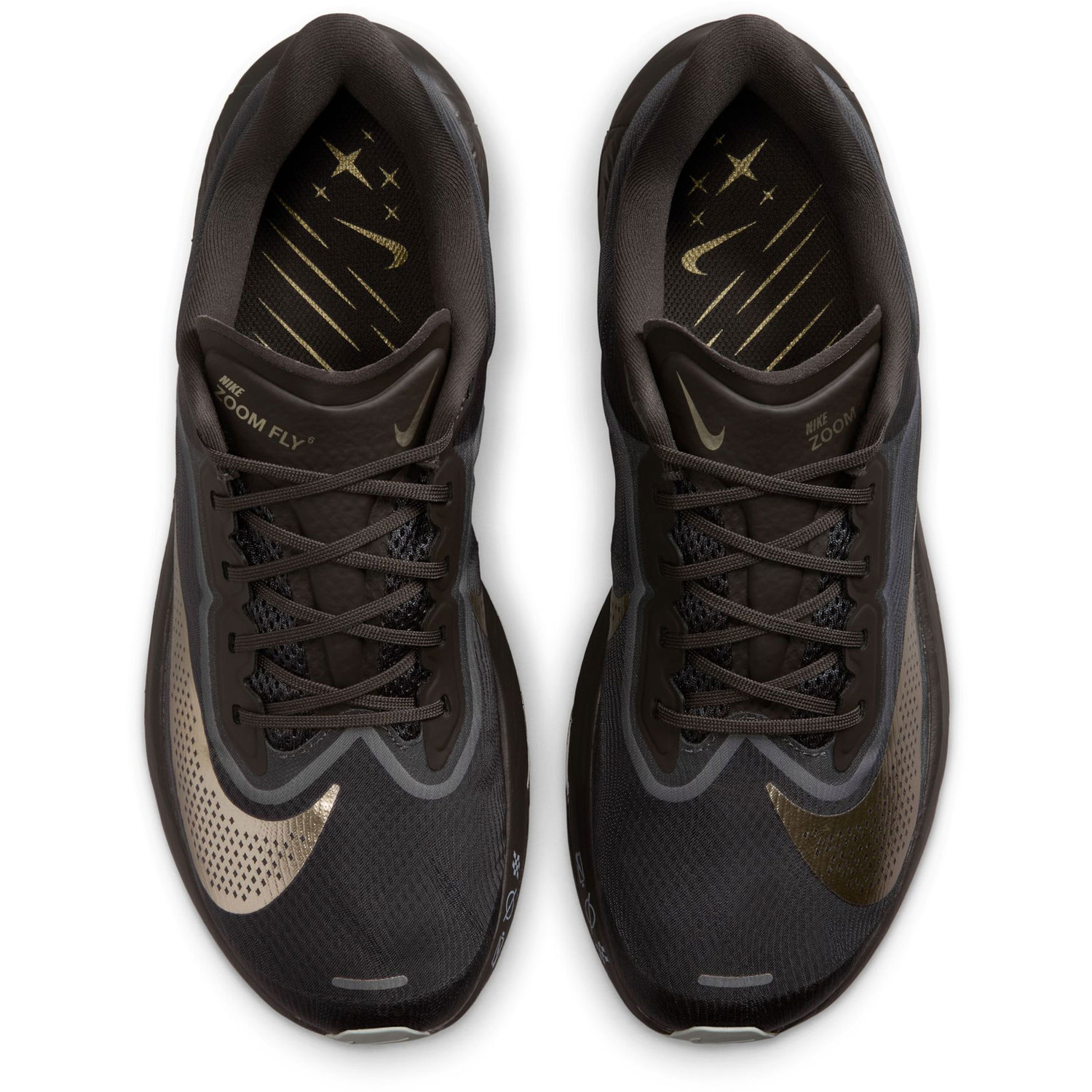 zoom fly black white gold