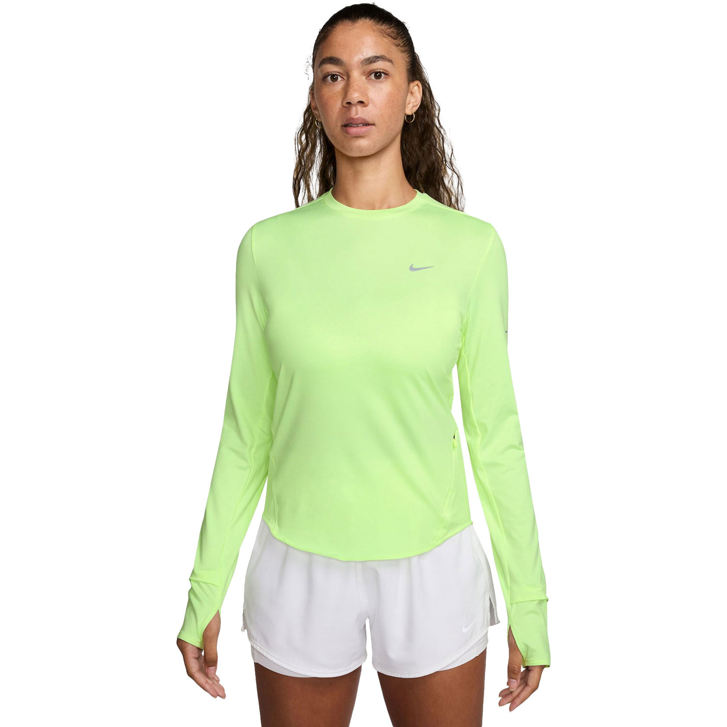 lime green nike shirt women's