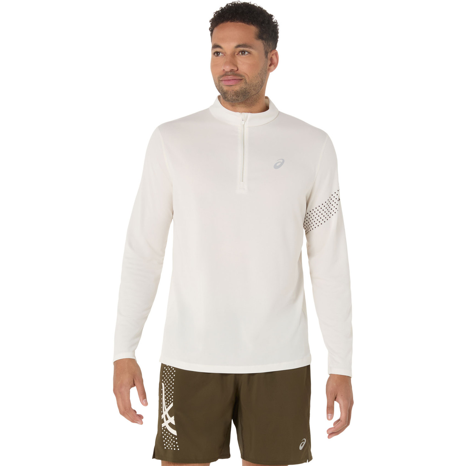 トップス Au ASICS Icon Half-Zip Longsleeve T-shirt Men - PassaSports.com
