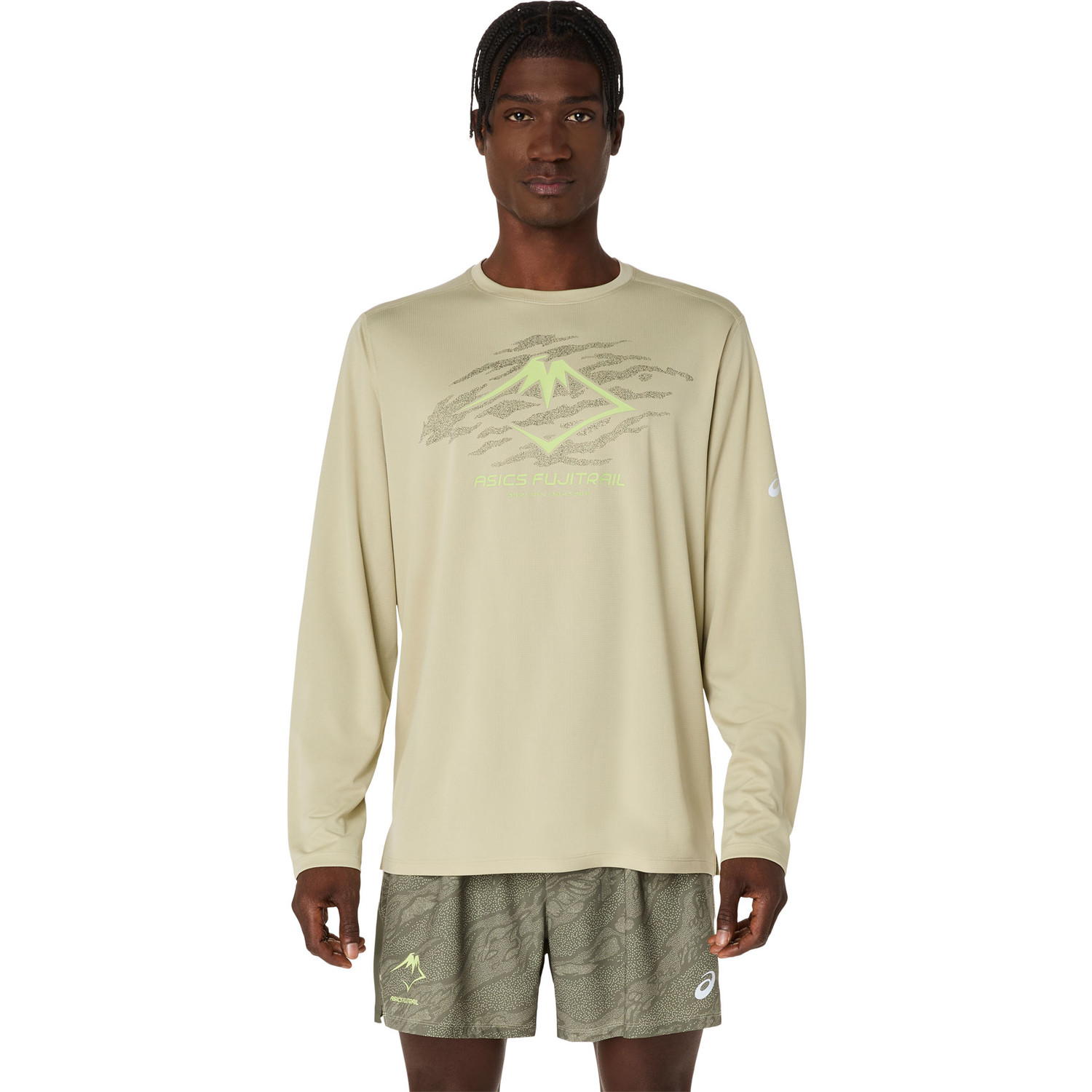 ASICS Fujitrail Logo Longsleeve T-Shirt Men - PassaSports.com