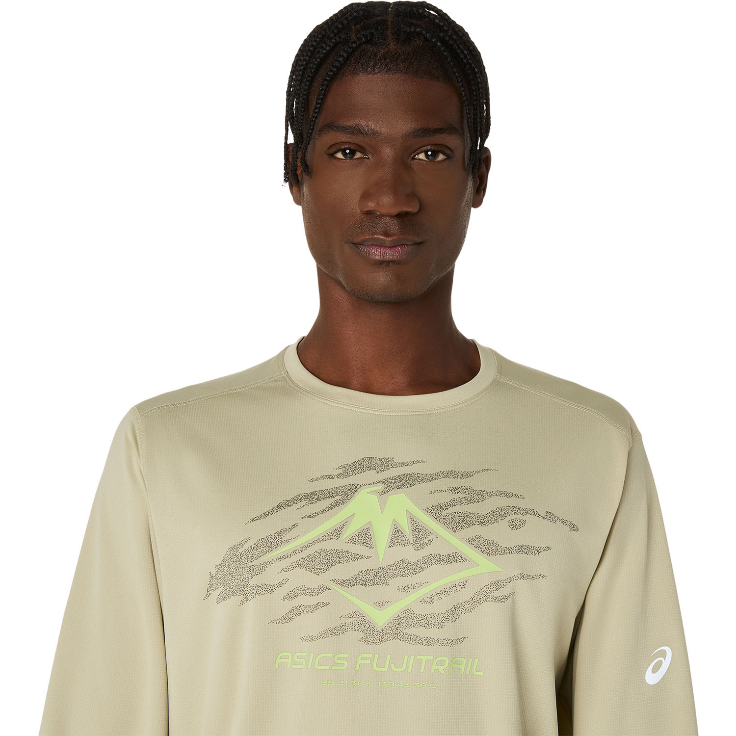asics 帝京大学 陸上競技用長袖シャツ ASICS Fujitrail Logo Longsleeve T-Shirt Men - PassaSports.com