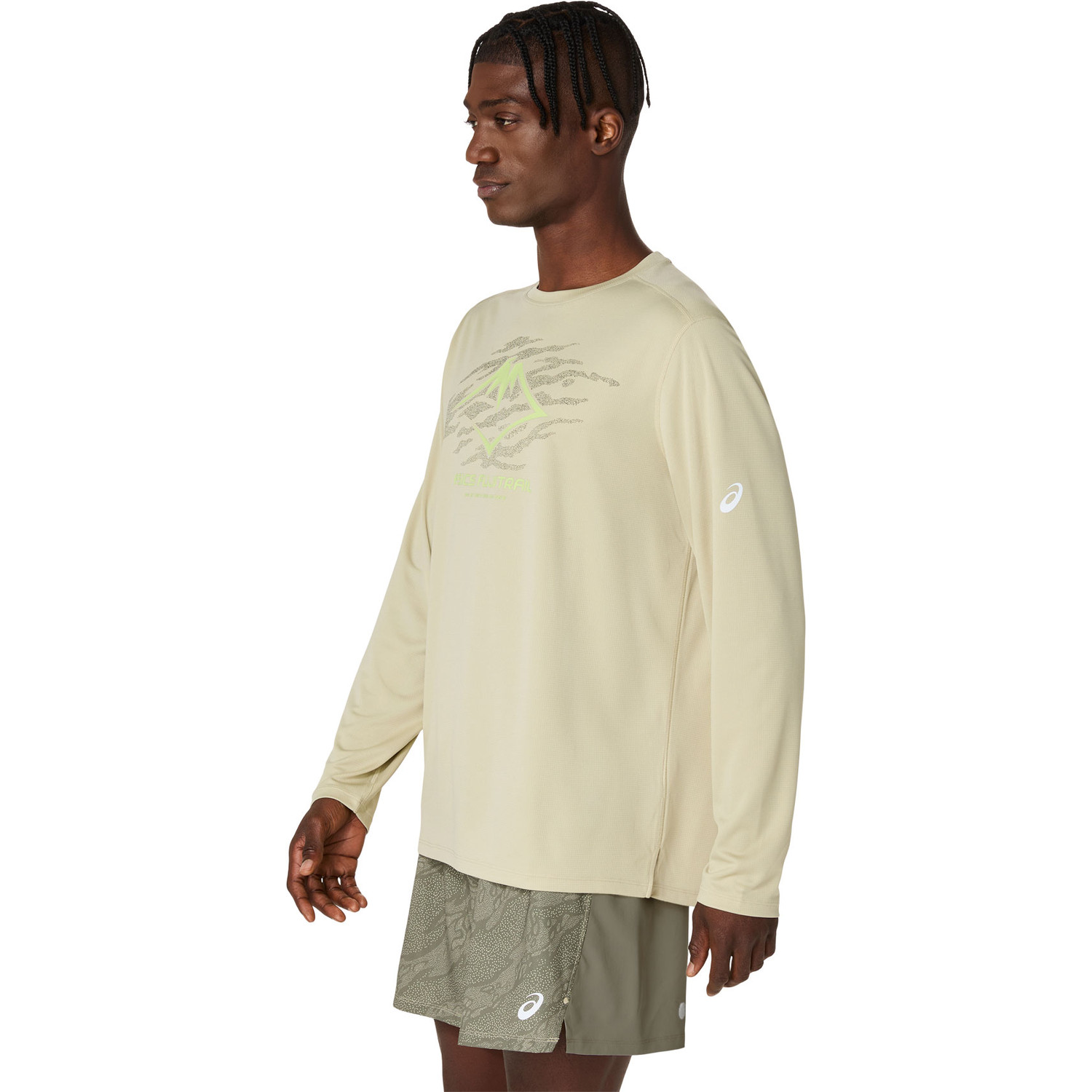 ASICS Fujitrail Logo Longsleeve T-Shirt Men - PassaSports.com
