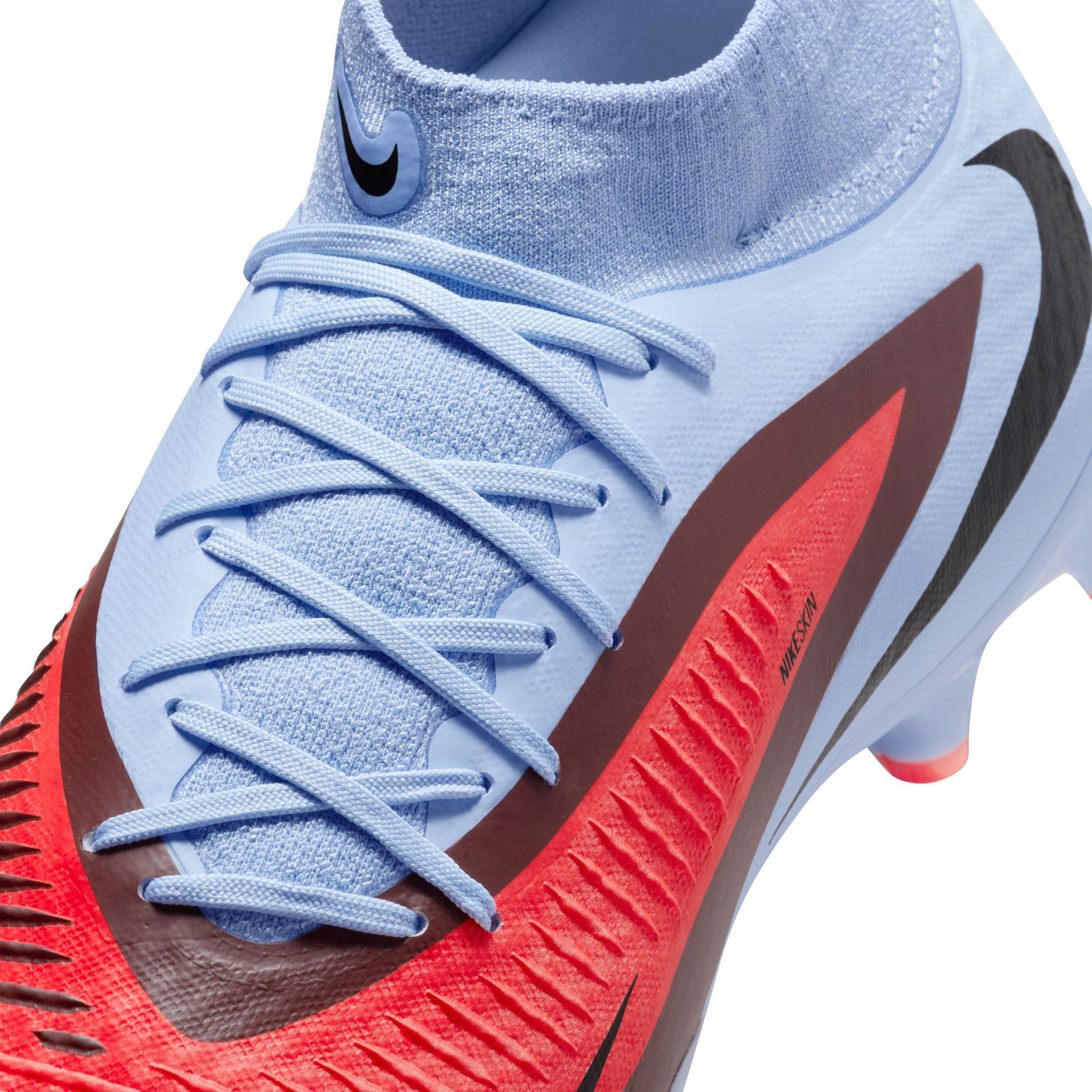 Nike Phantom 6 High Academy FG/MG Men\'s Soccer Shoes Size 7.5 HQ2278-400 New Nike Phantom 6 High Academy FG/MG Mens Soccer Cleats Blue  main image 3