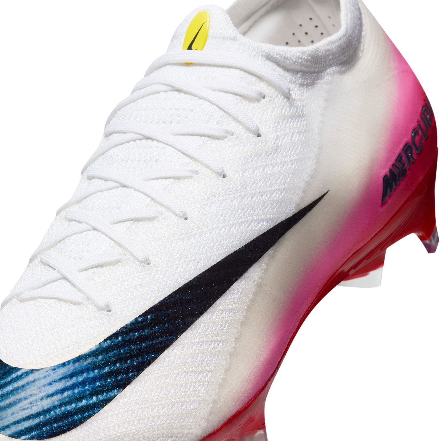 Elite Fg Nike Mercurial White And Rainbow Football Boot Nike Vapor