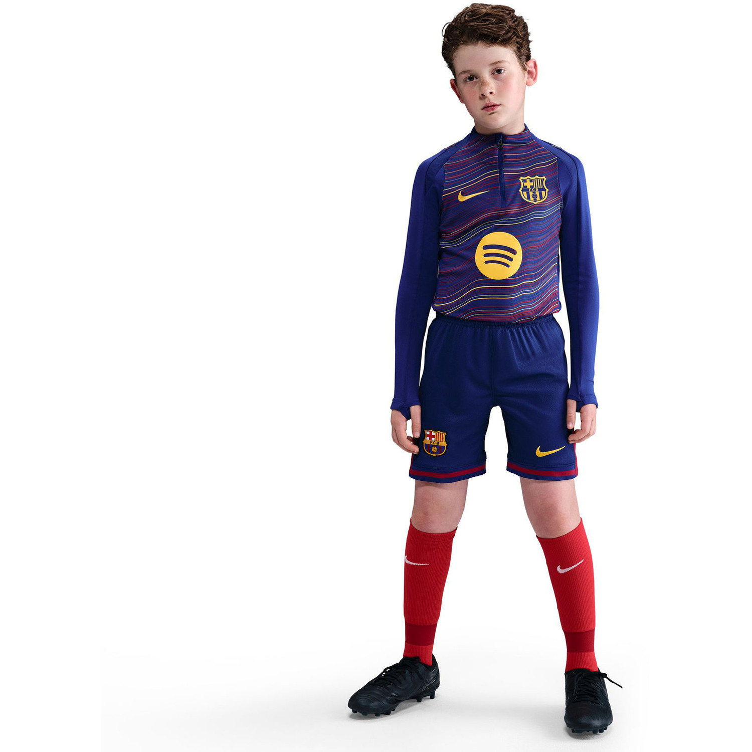 Nike FC Barcelona Pre-Match Training Set Kids - PassaSports.com