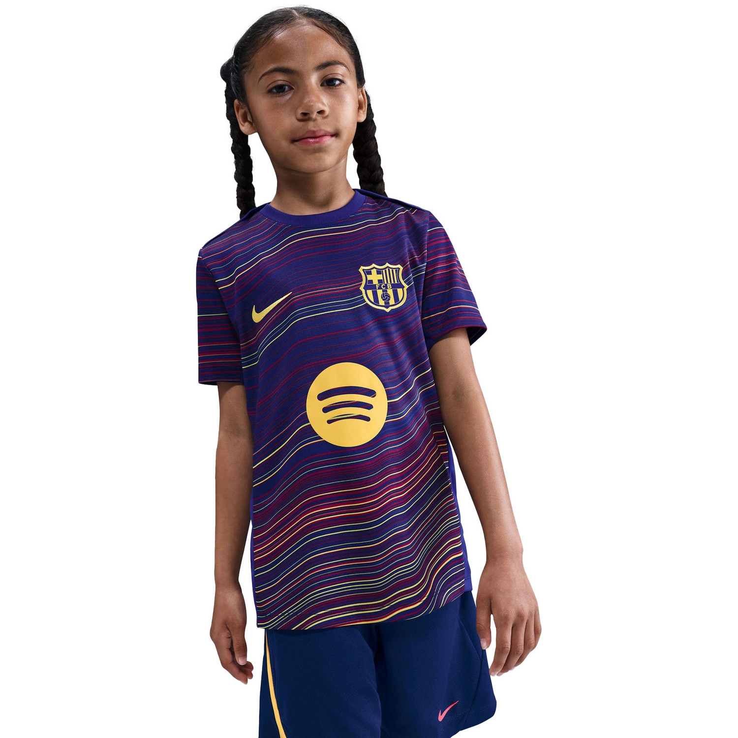 Nike FC Barcelona Pre-Match Training Set Kids - PassaSports.com