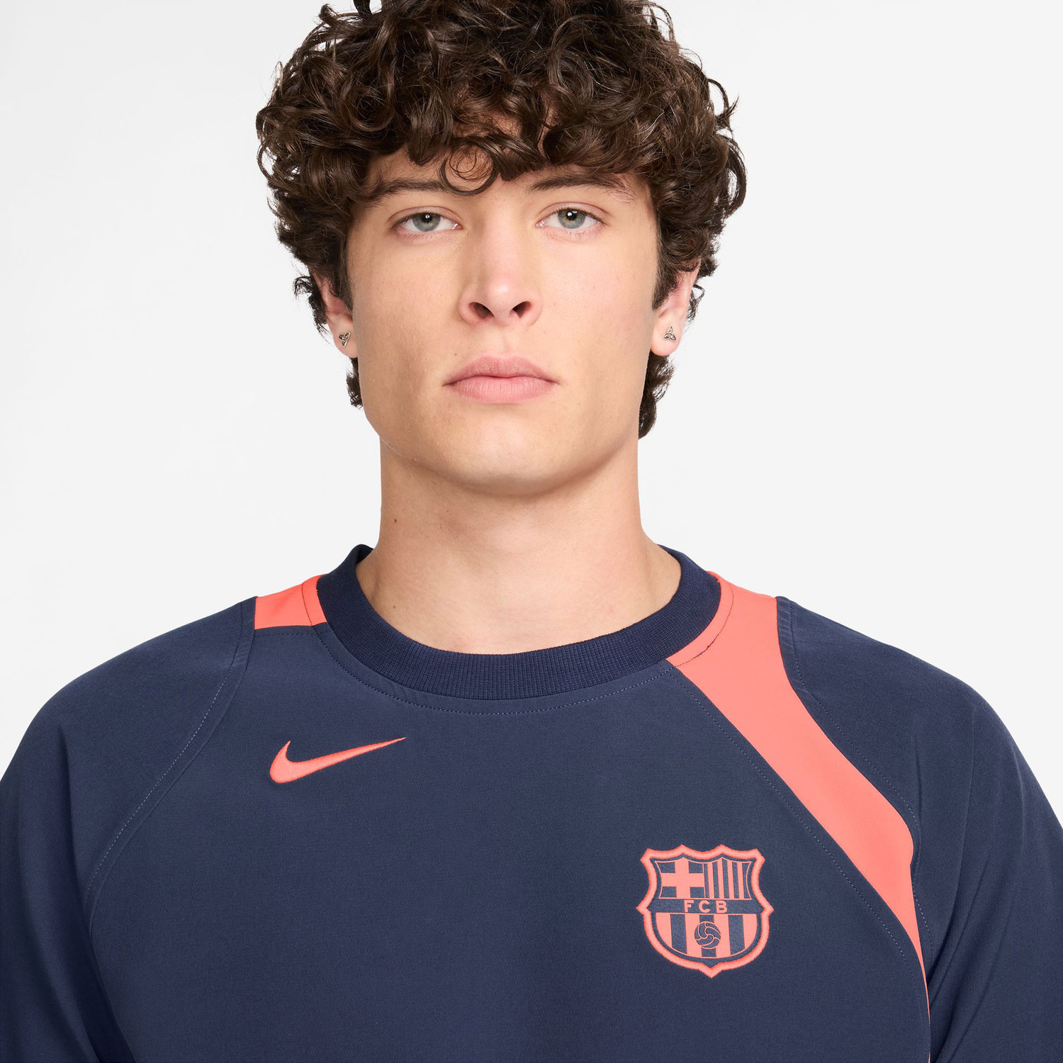 Nike FC Barcelona T90 Crew Top - PassaSports.com