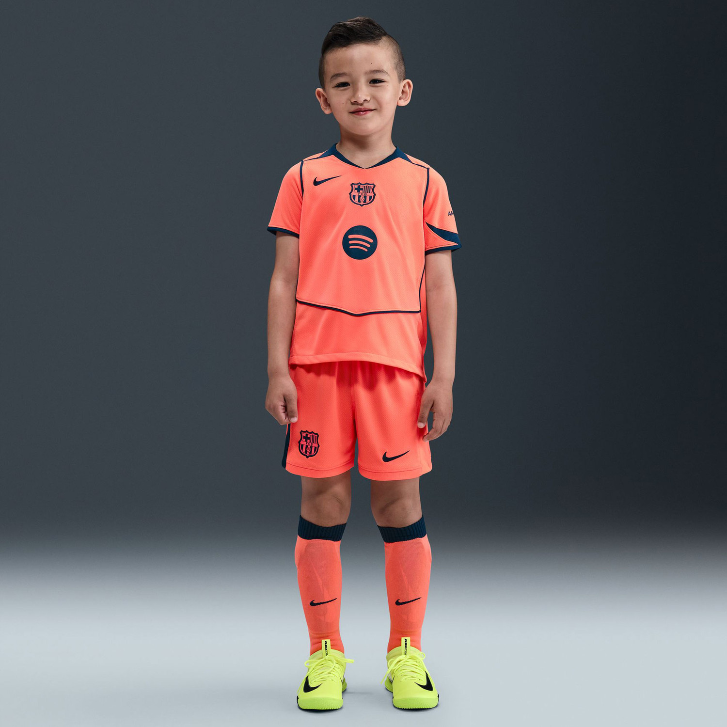 Nike FC Barcelona 3rd Kit Little Kids - PassaSports.com