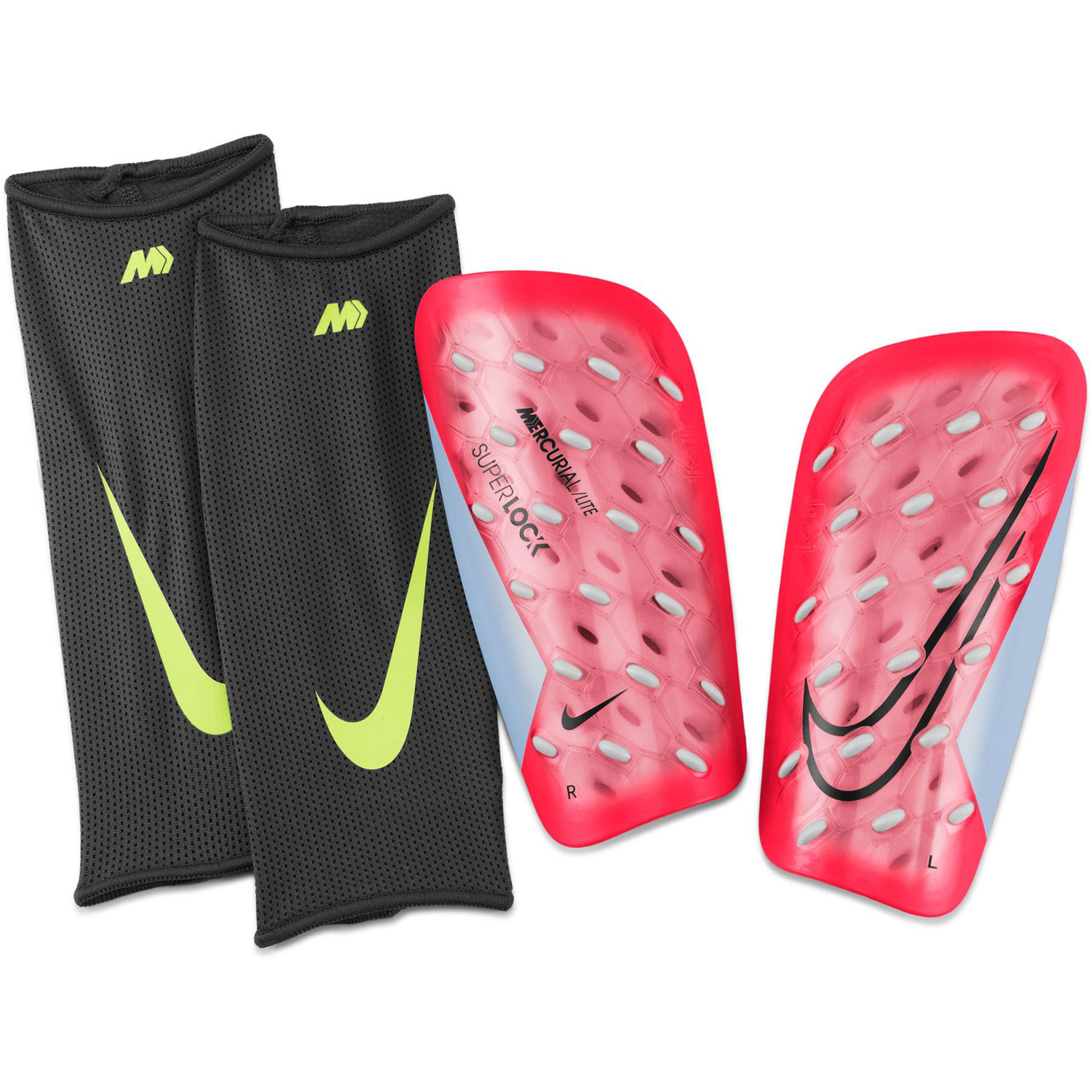 nike shin guards mercurial lite