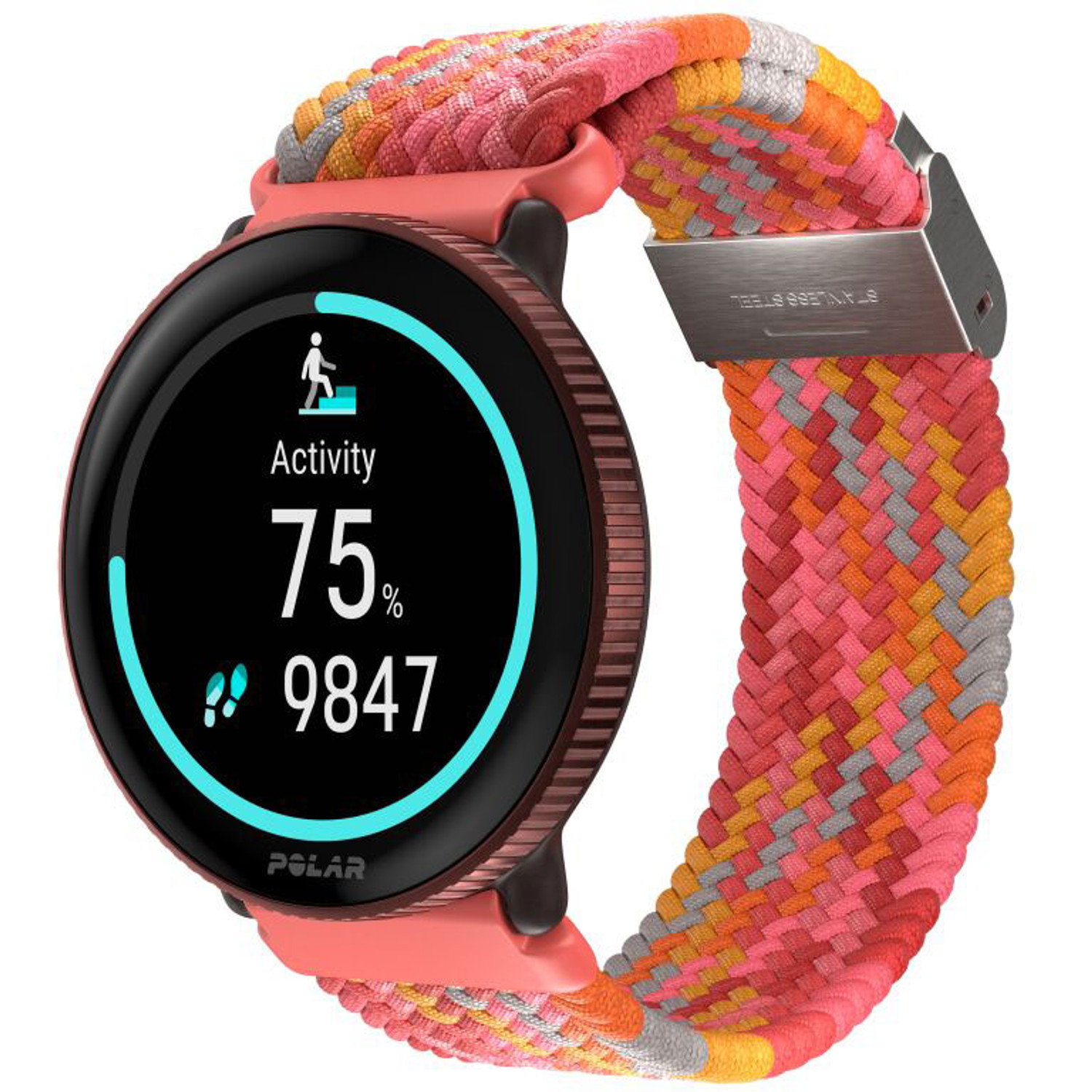 The Polar WB20MM Braided Yarn wristband - PassaSports.com
