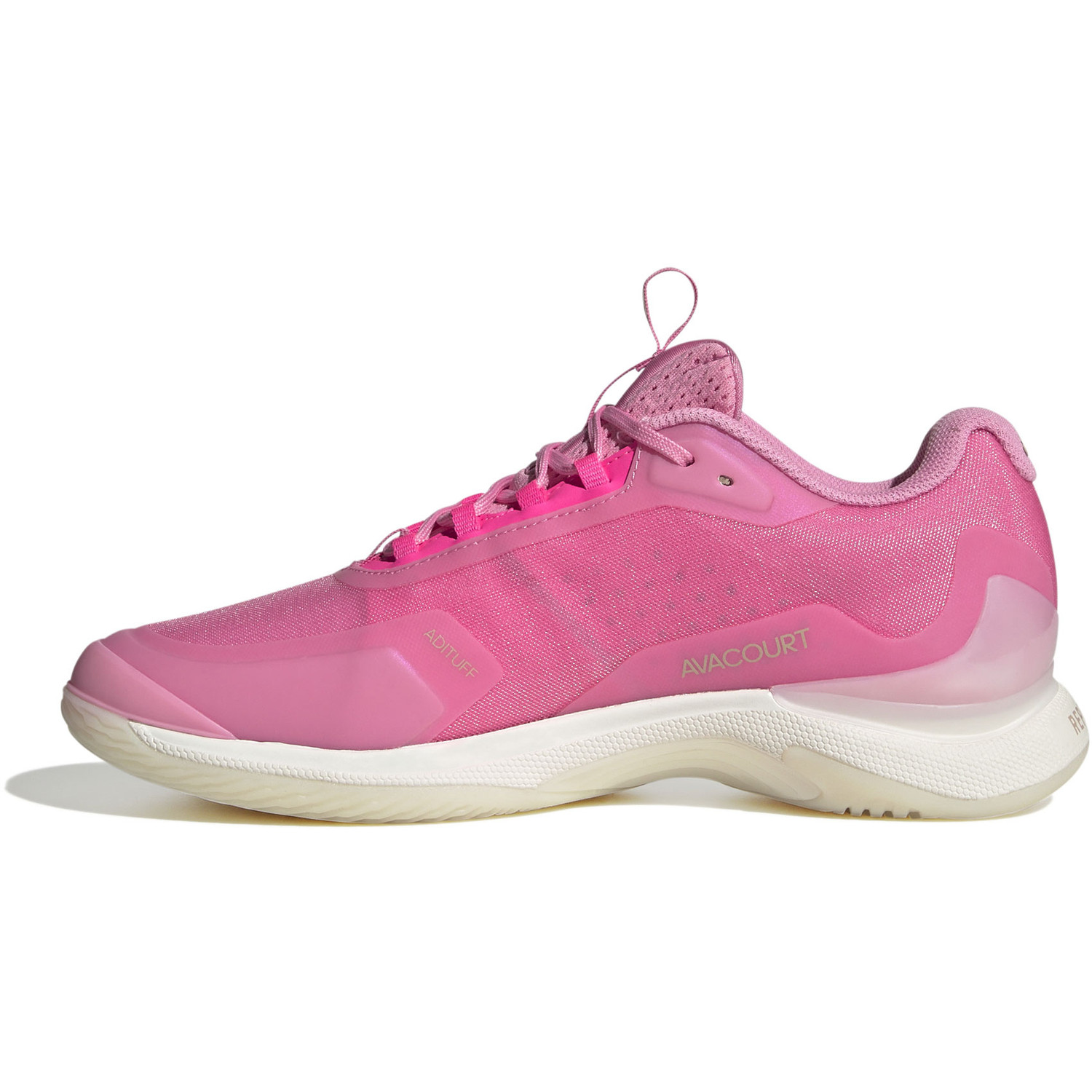 adidas gazelle silver green womens Adidas Avacourt 2 Em (W) (White/Pink) – Tennis Inc main image 1
