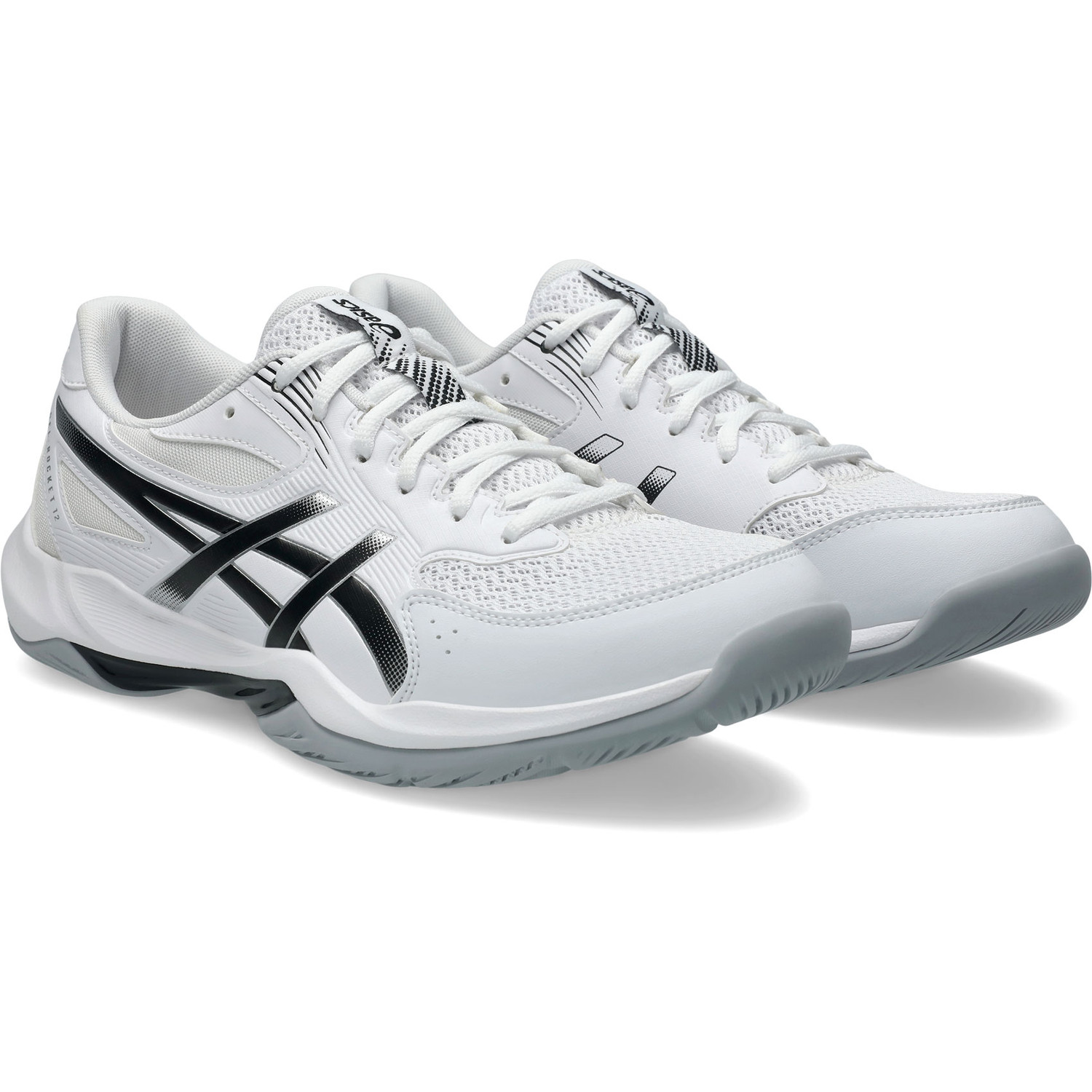 絶版品-ASICS GEL-ROCKET 1073A053-101-30cm ASICS Gel-Rocket 10 2E Wide 'White Black Gum' 1073A053-101