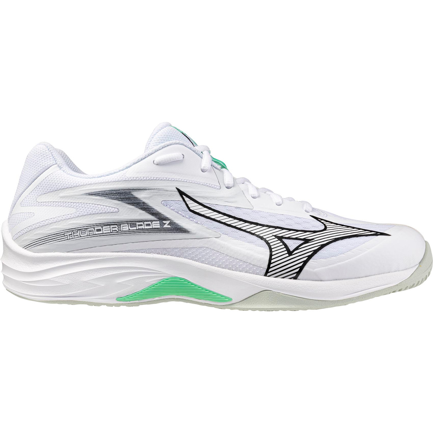 Mizuno THUNDER BLADE バレーボールシューズ 24.5 Mizuno Thunder Blade Z [V1GA237054] Men Volleyball Shoes Black