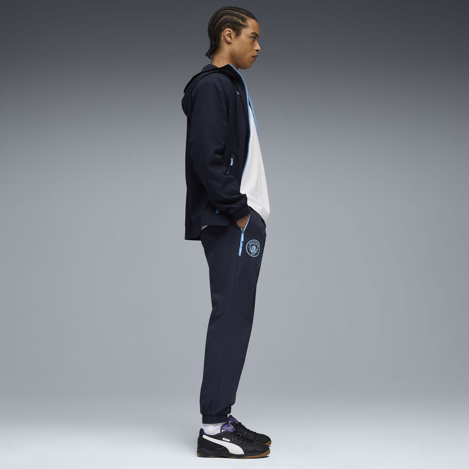 Puma Manchester City Tech Woven Pant 2025/2026 - PassaSports.com