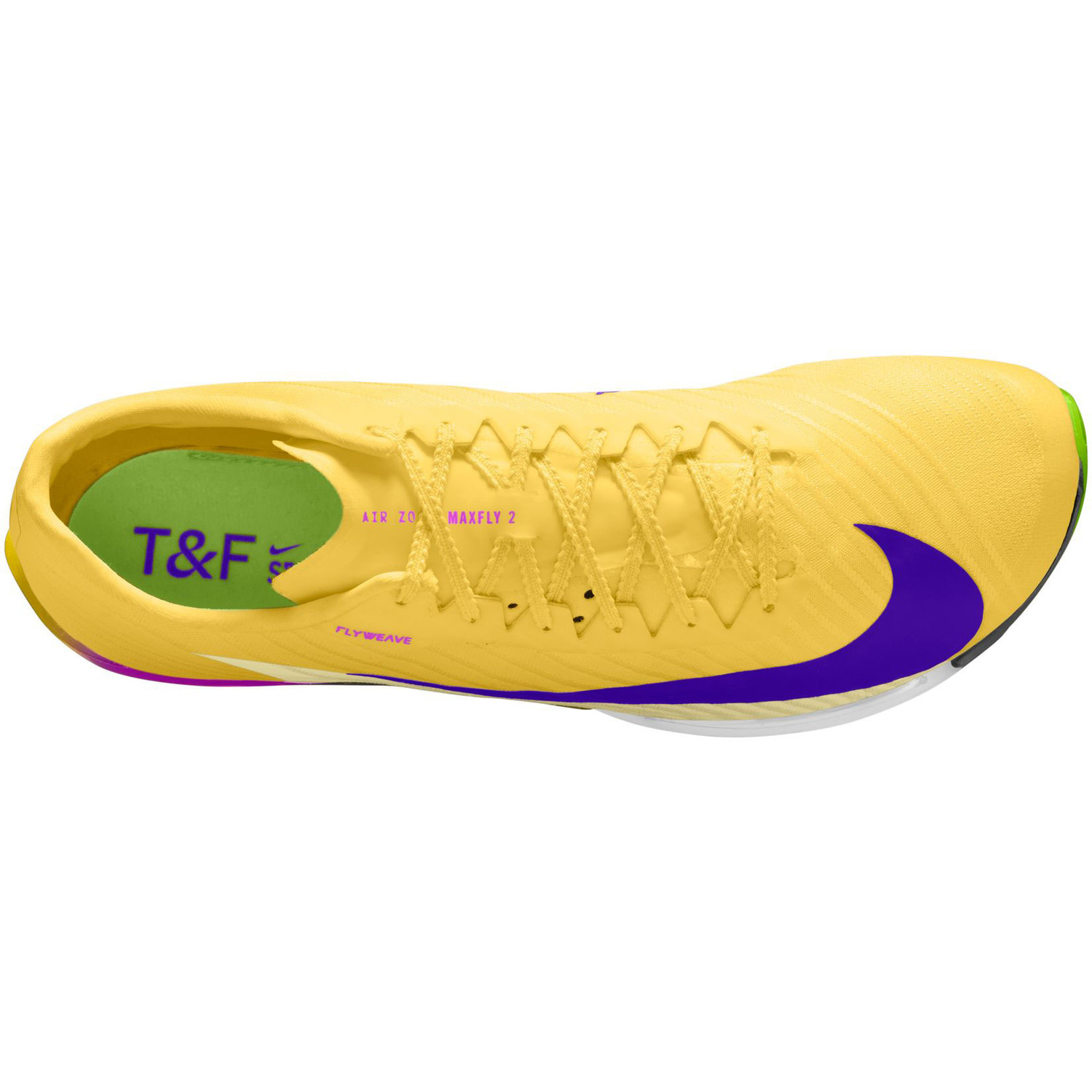 Nike MaxFly　イエロー Running Shoes Nike Maxfly 2 Yellow - Running Emotion
