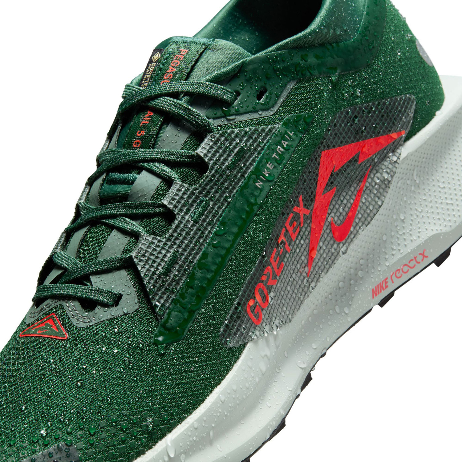 Nike Pegasus Trail 5 GORE-TEX Green Mens Running Shoes FQ0908-301 Size 9 Shoes Nike Pegasus Trail 5 GORE-TEX - Top4Running.com main image 3