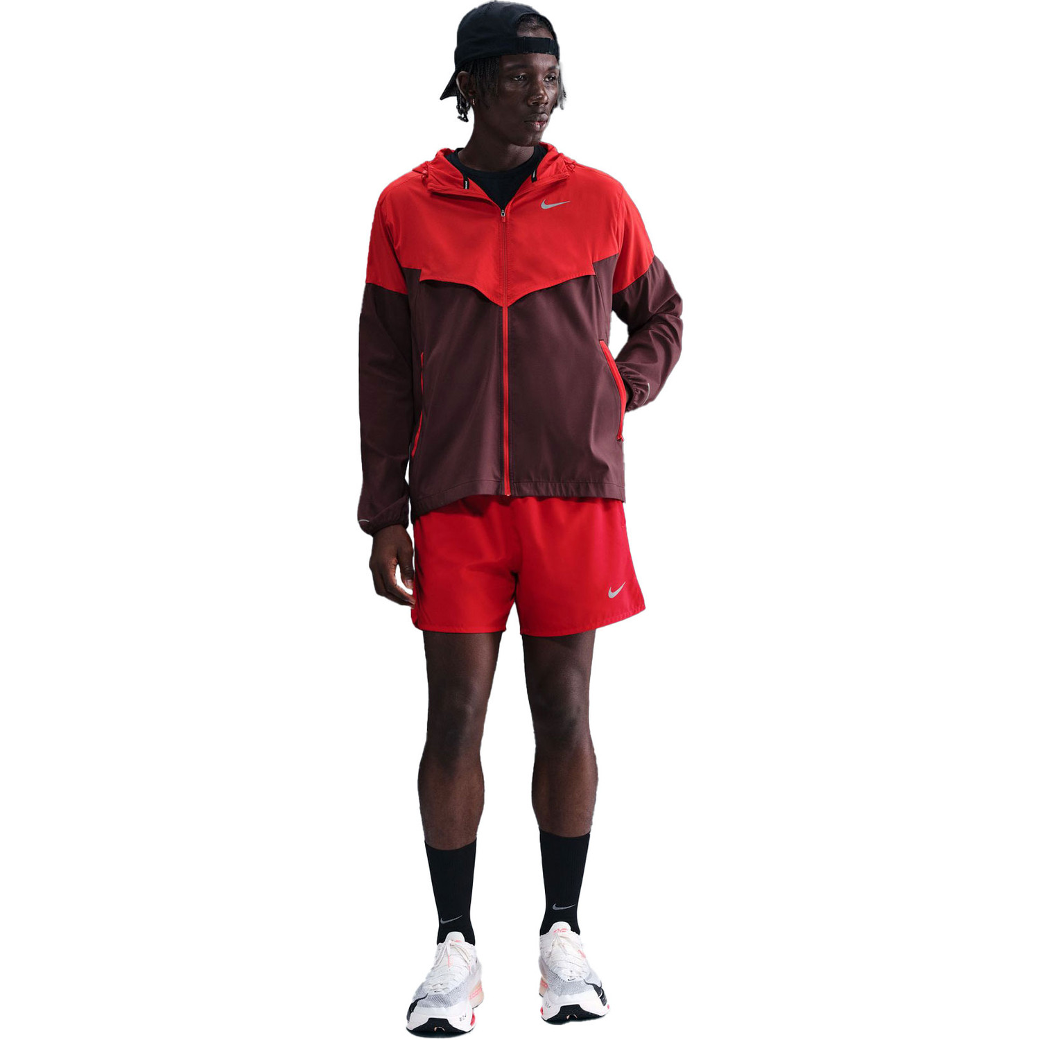 nike windrunner jacket red