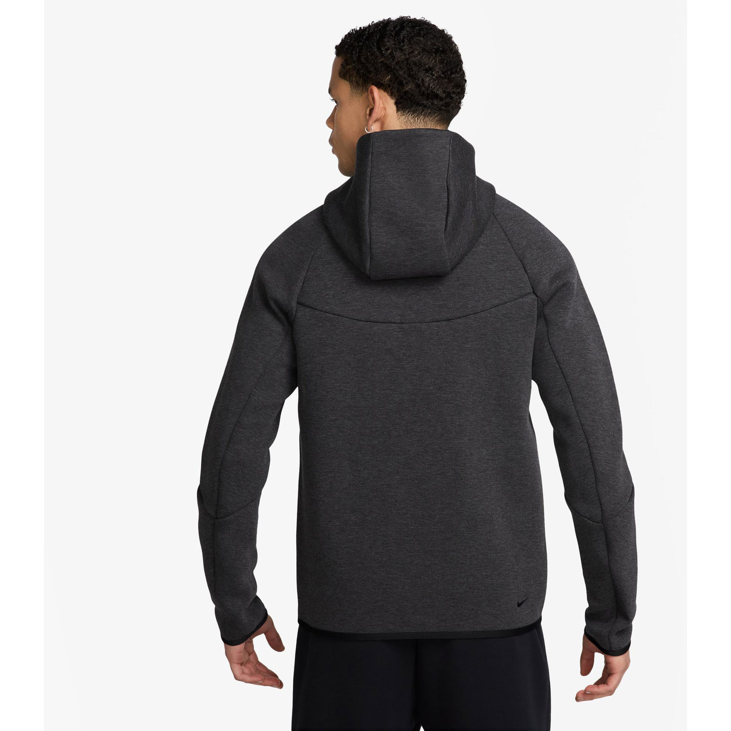 Nike Tech Fleece ブラック×グレーUSサイズS Nike Tech Fleece Windrunner Full-Zip Hoodie – DTLR