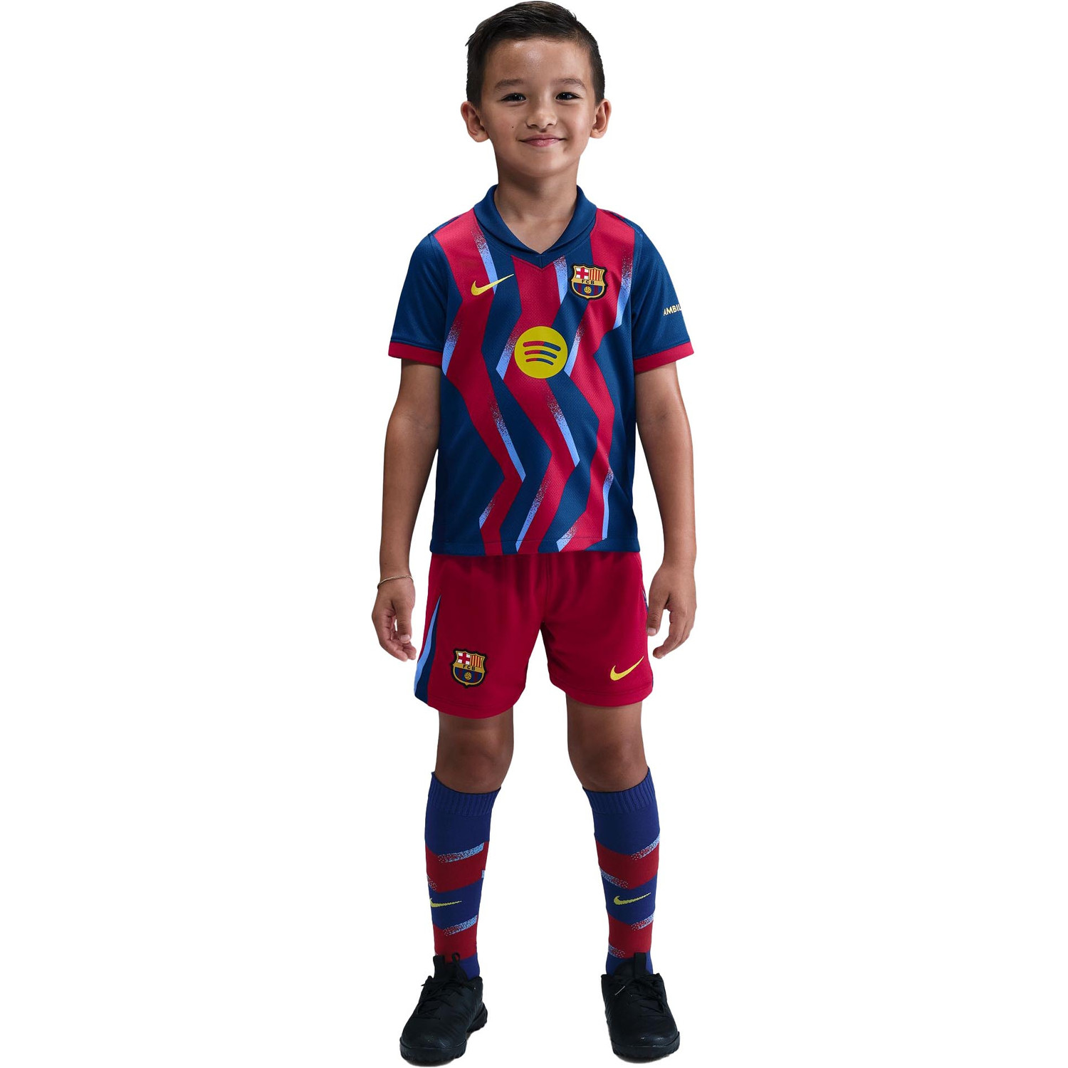 Nike FC Barcelona 4th Kit Little Kids 2025/2026 - PassaSports.com