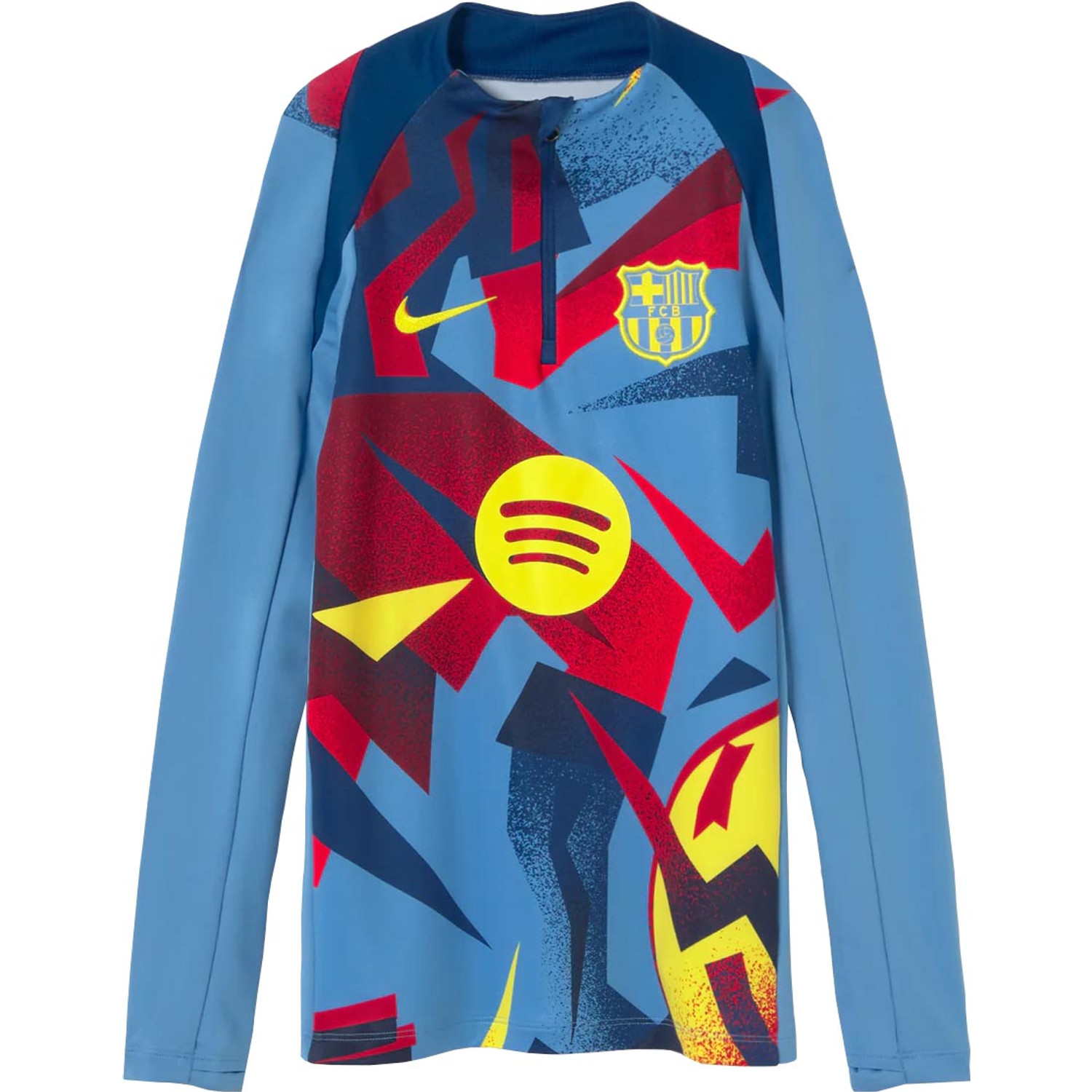 Nike FC Barcelona Pre-Match Strike Drill Top Kids - PassaSports.com