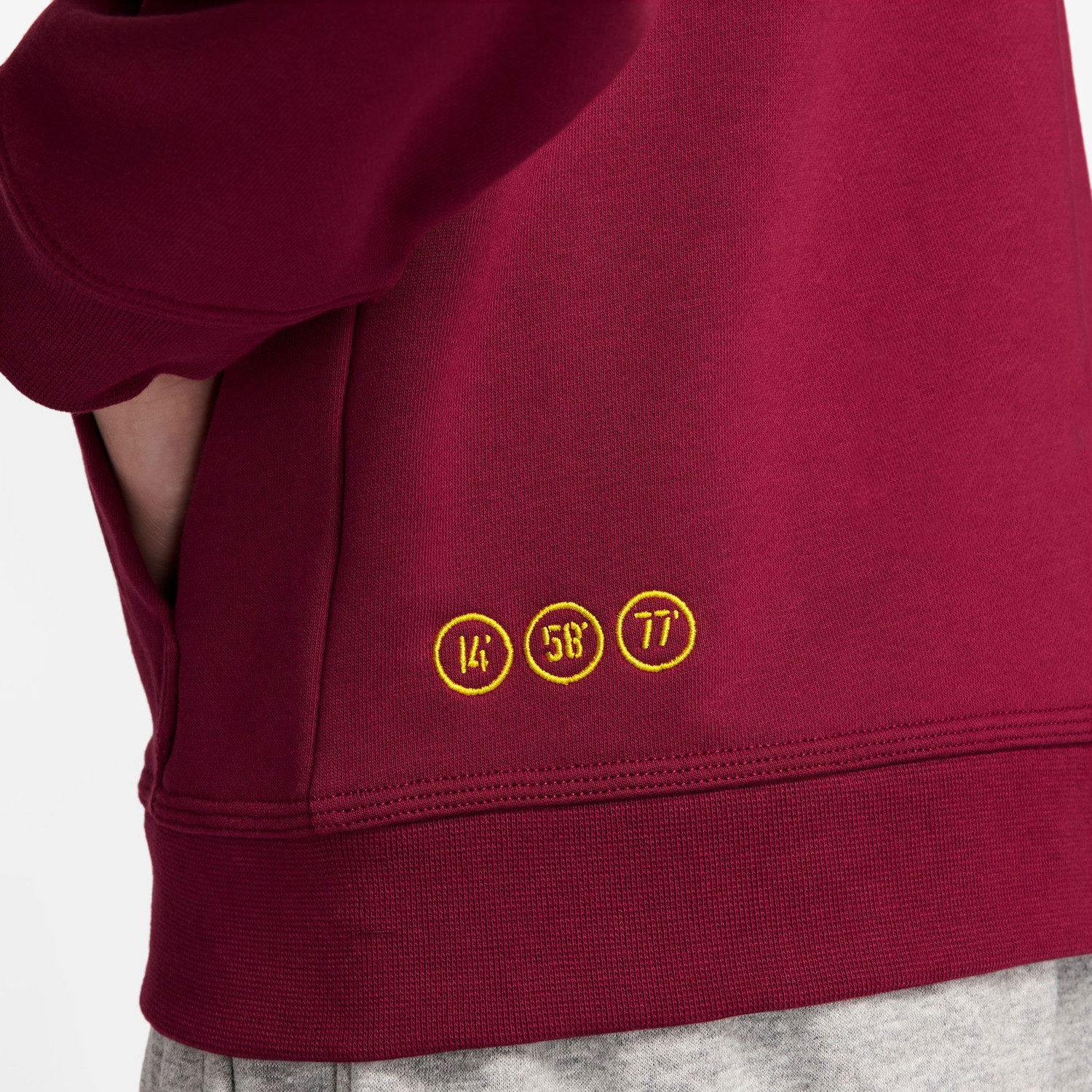 Nike FC Barcelona Club Fleece Full-Zip Hoody Kids - PassaSports.com