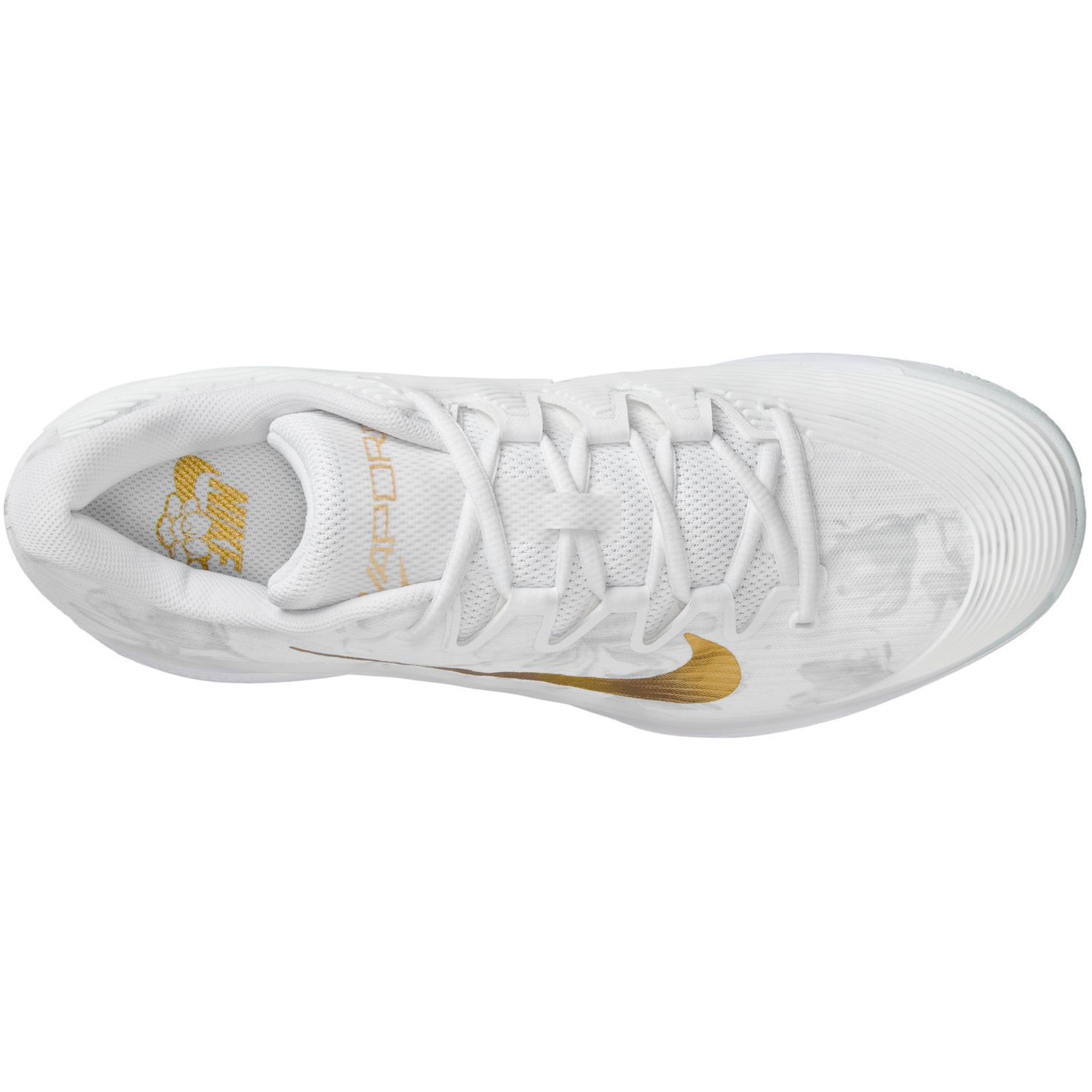 nike zoom kd 12 flywire white gold