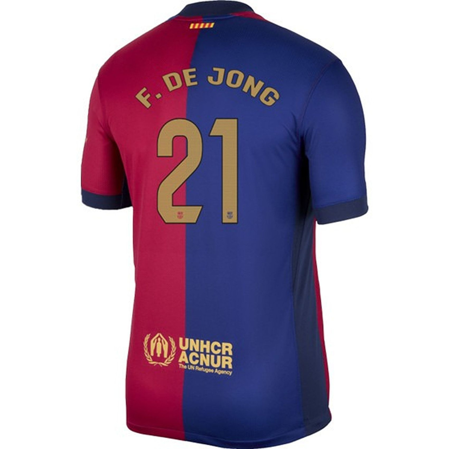 Nike FC Barcelona F. DE JONG 21 ユニフォーム M Nike FC Barcelona Home Shirt Kids F. De Jong 21 - PassaSports.com