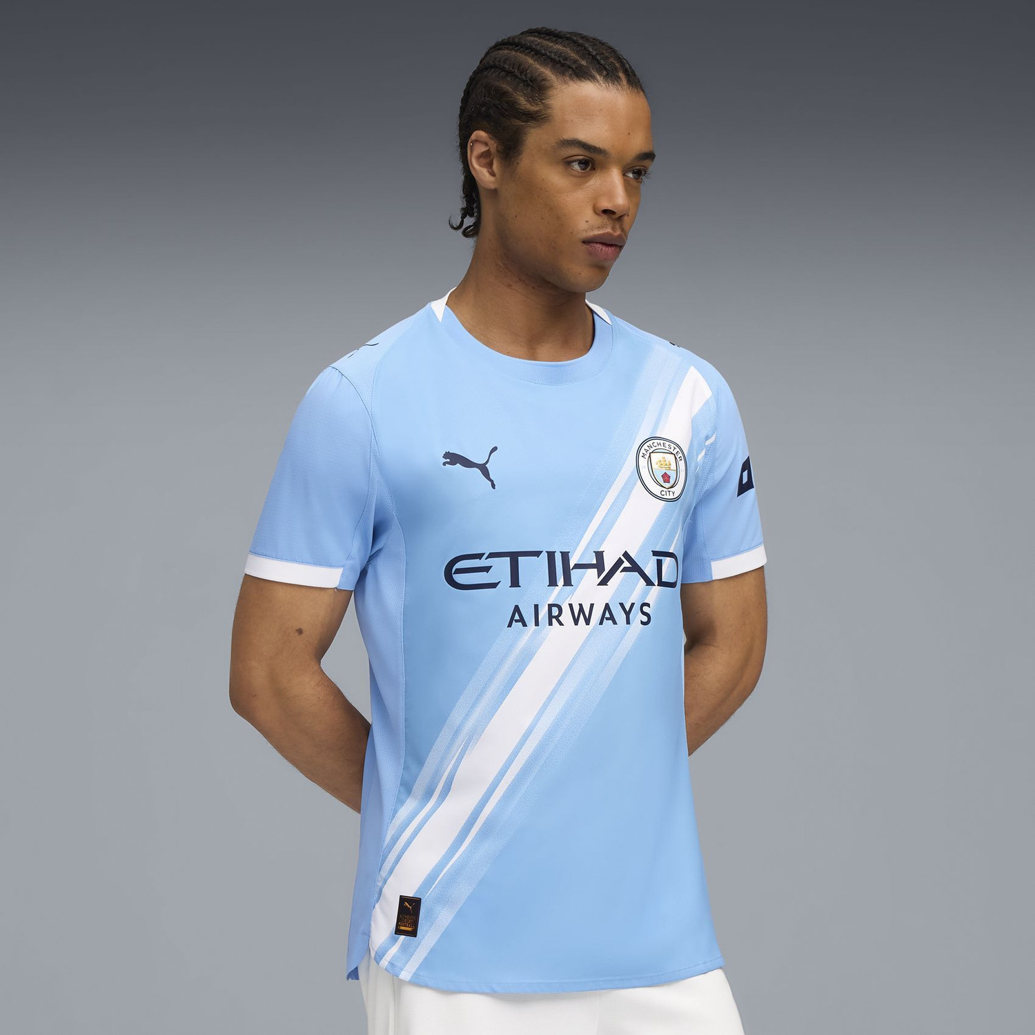 Puma Manchester City Authentic Home Shirt Haaland - PassaSports.com