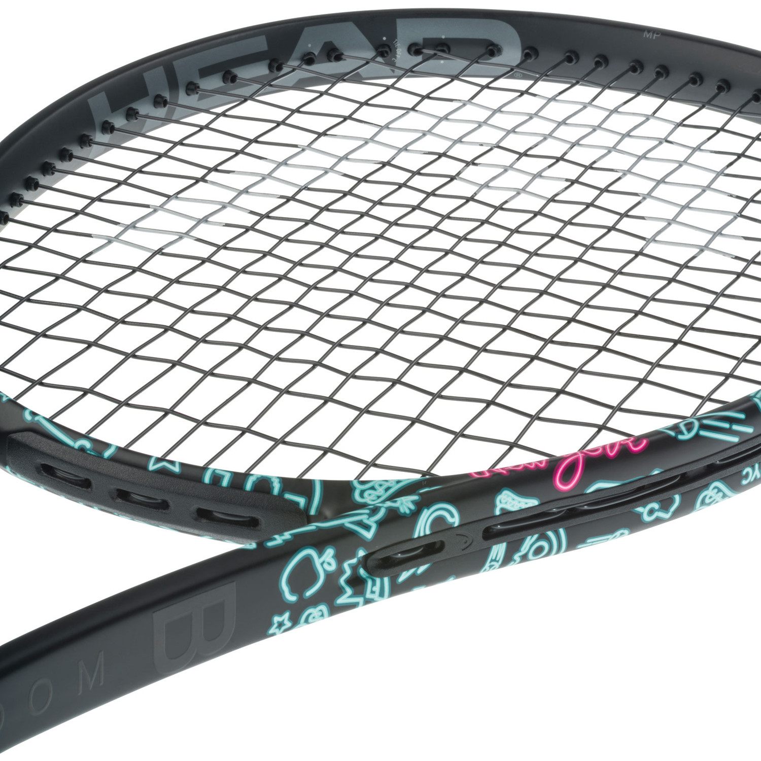 HEAD Boom MP Tennis Racket HEAD Boom MP Neon Tennis Racquet – 100