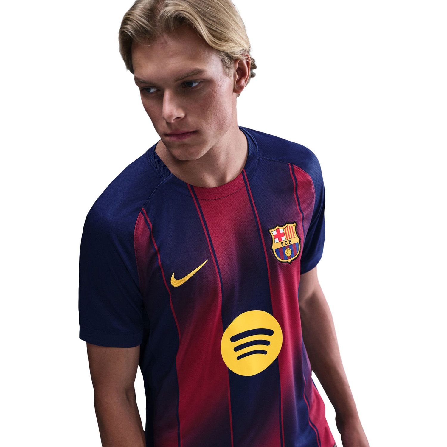 Nike FC Barcelona Match Home Kit Gavi 6 - PassaSports.com
